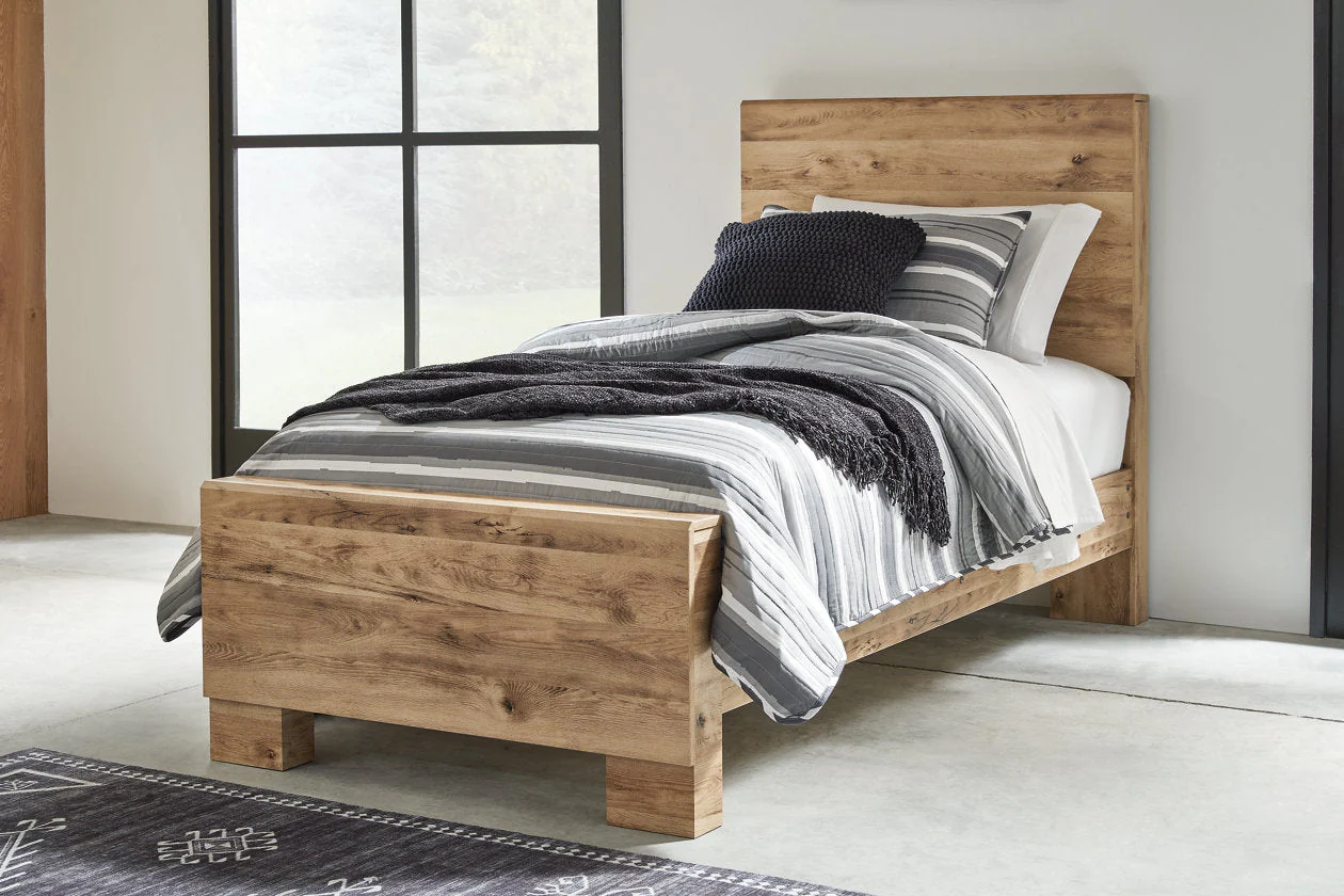 Hyanna Tan Brown Youth Panel Bedroom Set - Image 3