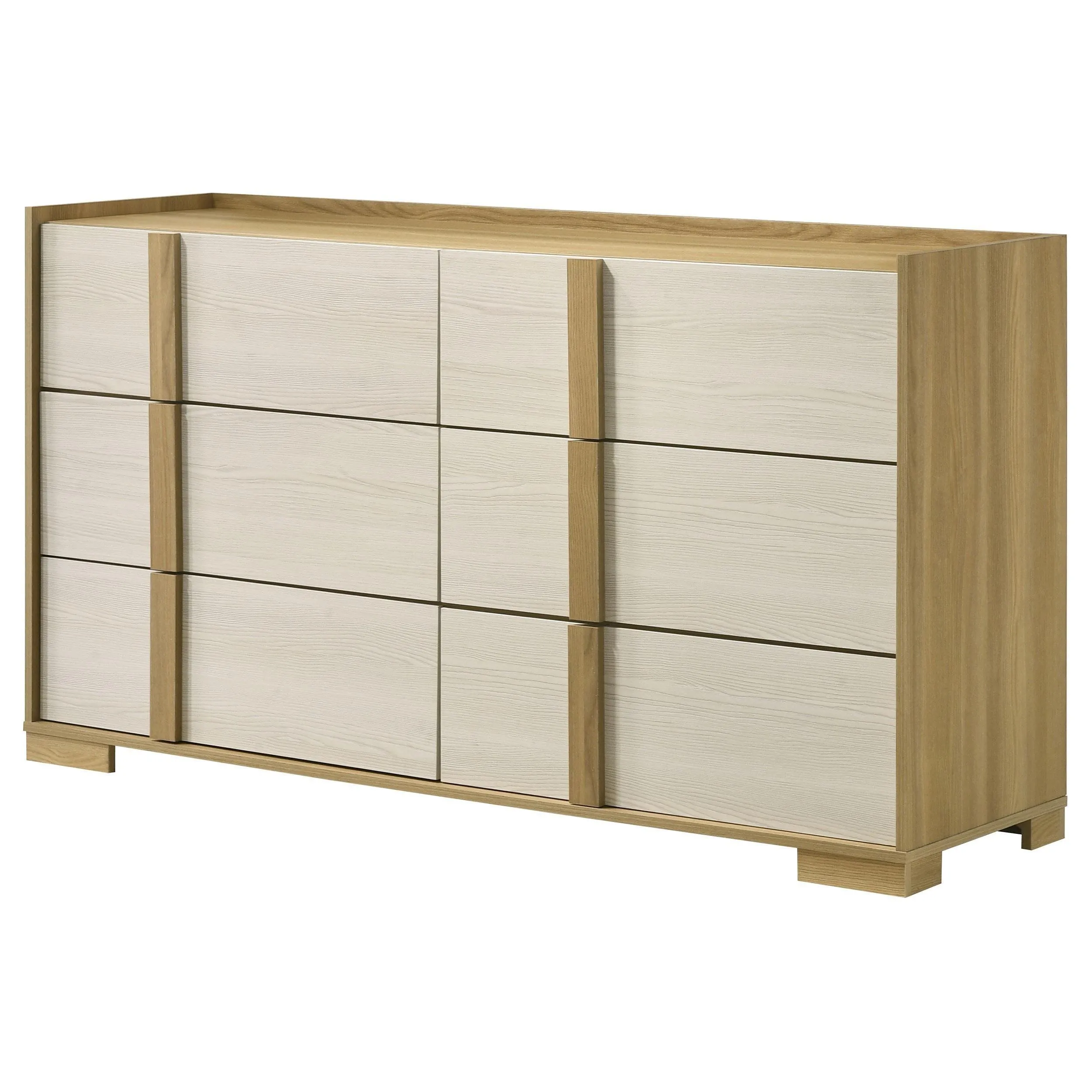 Hyland Natural 6-drawer Dresser - Image 4