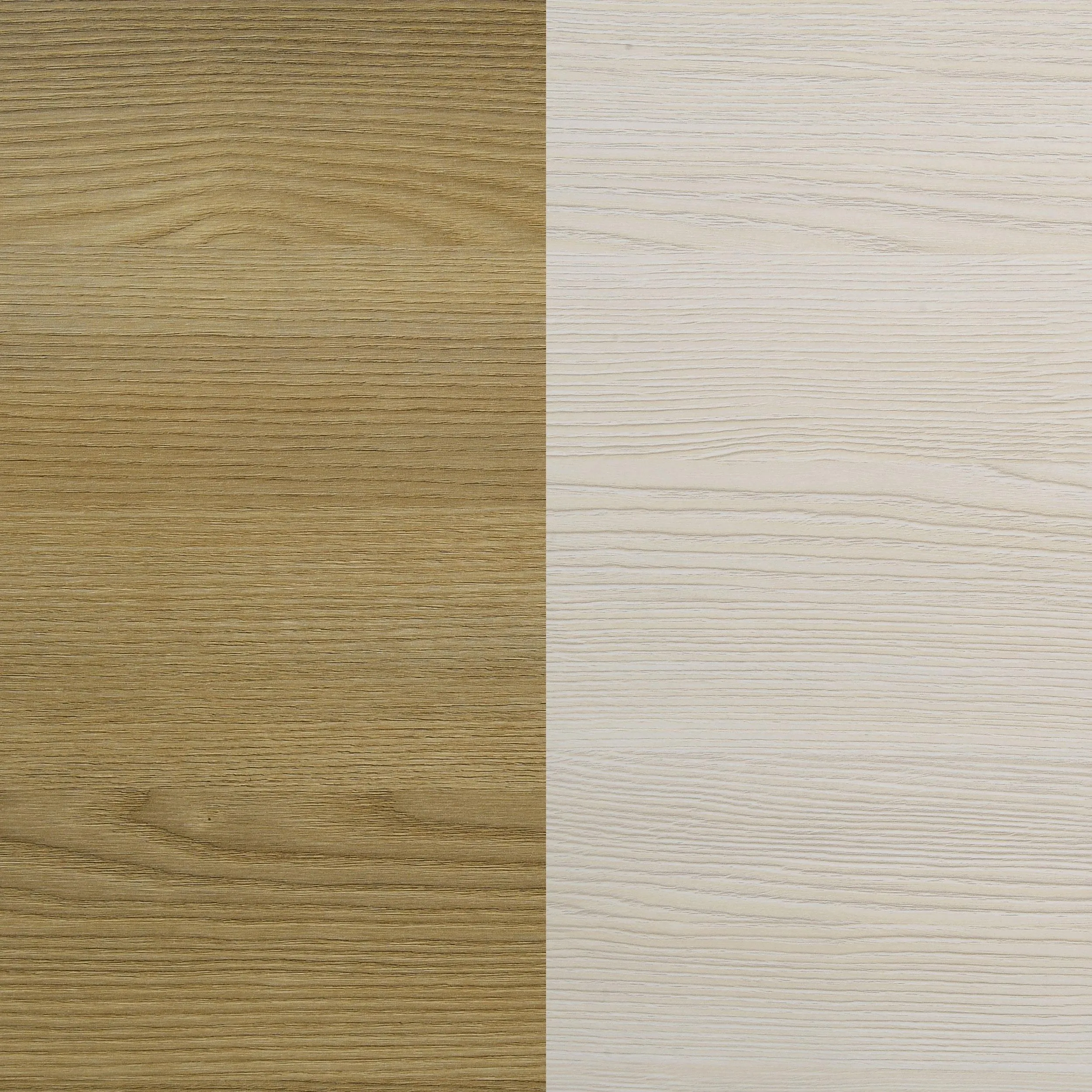 Hyland Natural and White Wood Queen LED Panel Bed - Image 9