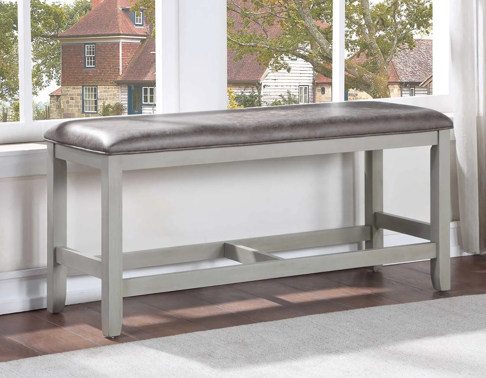 Hyland Stone Gray/Charcoal Counter Height Dining Set - Image 18
