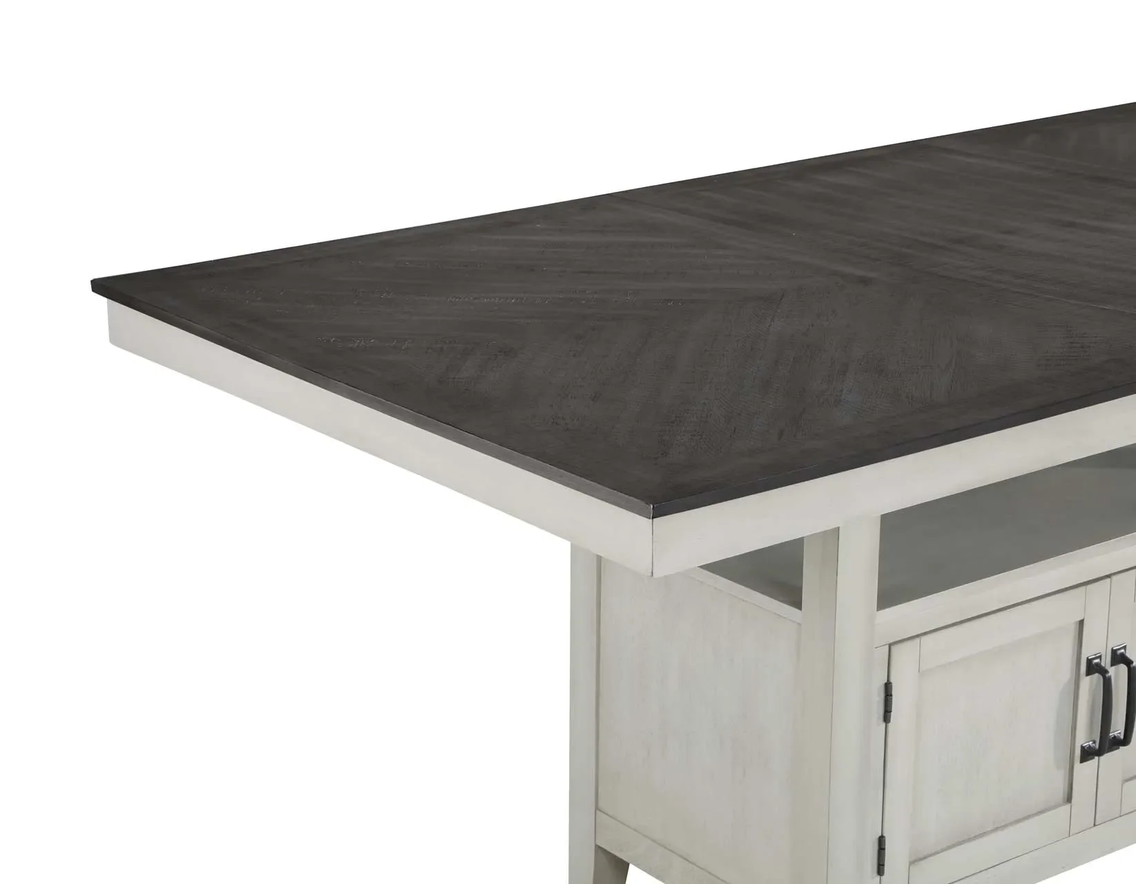Hyland Stone Gray/Charcoal Counter Height Dining Set - Image 21