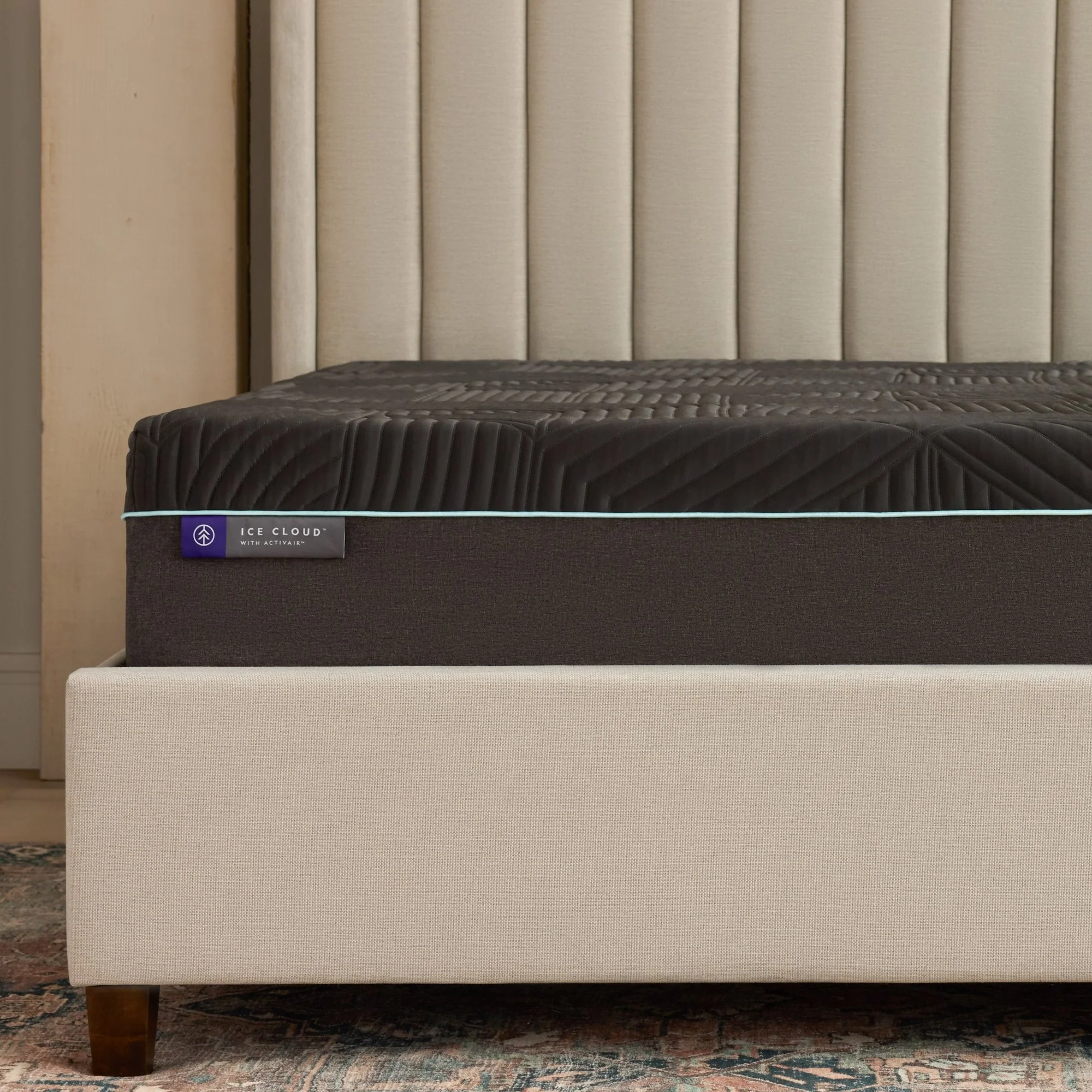 Ice Cloud ActivAir Gray Queen Mattress - Image 8