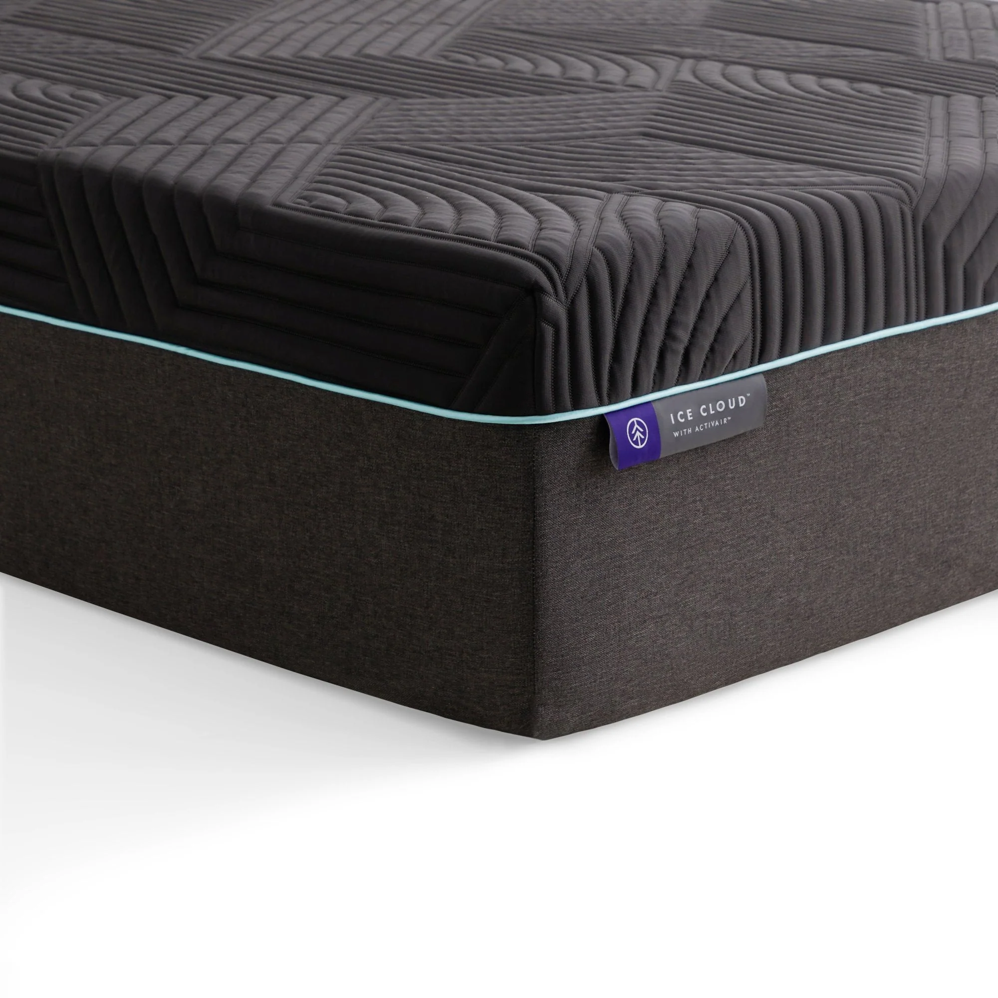 Ice Cloud ActivAir Gray Twin XL Mattress - Image 4