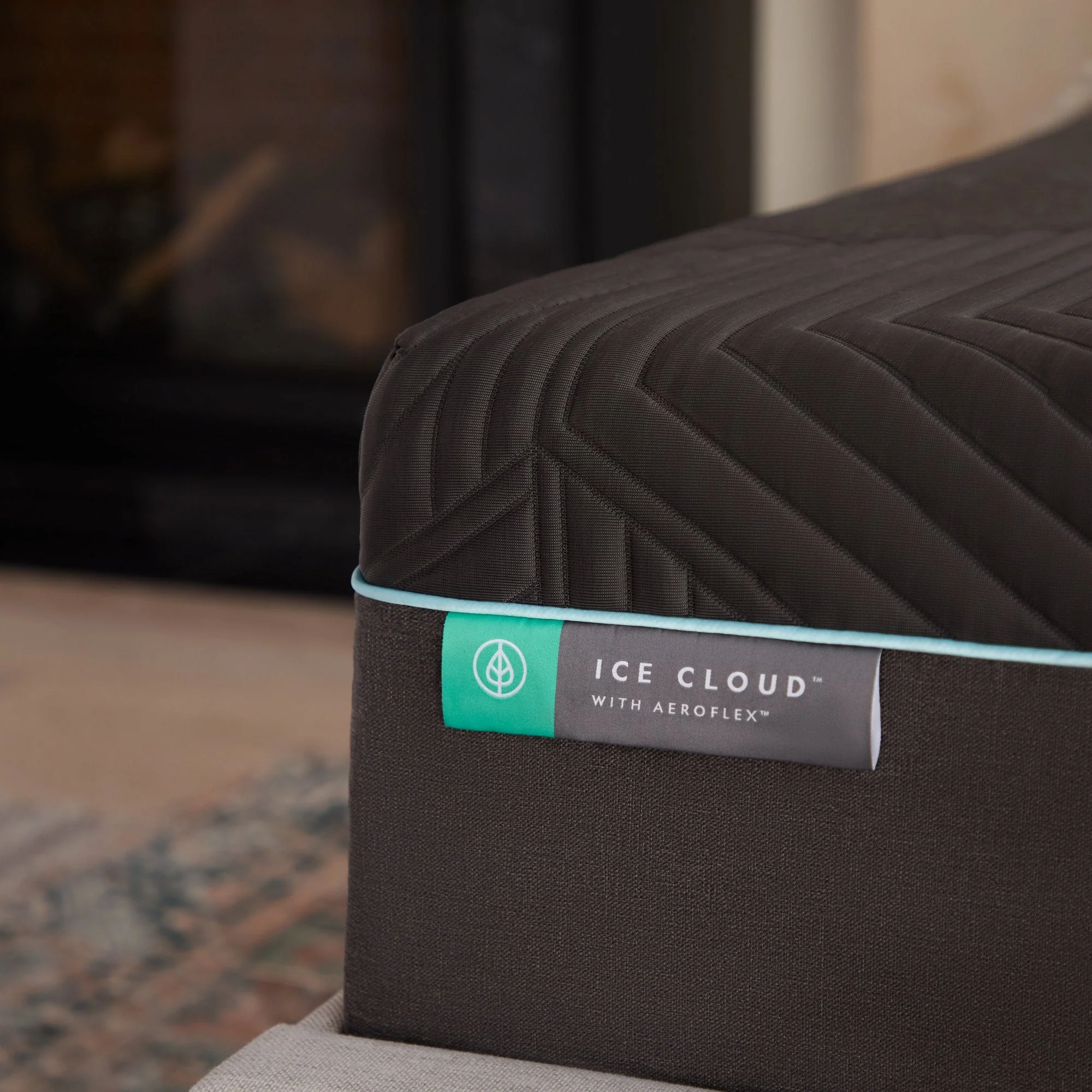 Ice Cloud AeroFlex Gray Cal King Mattress - Image 6