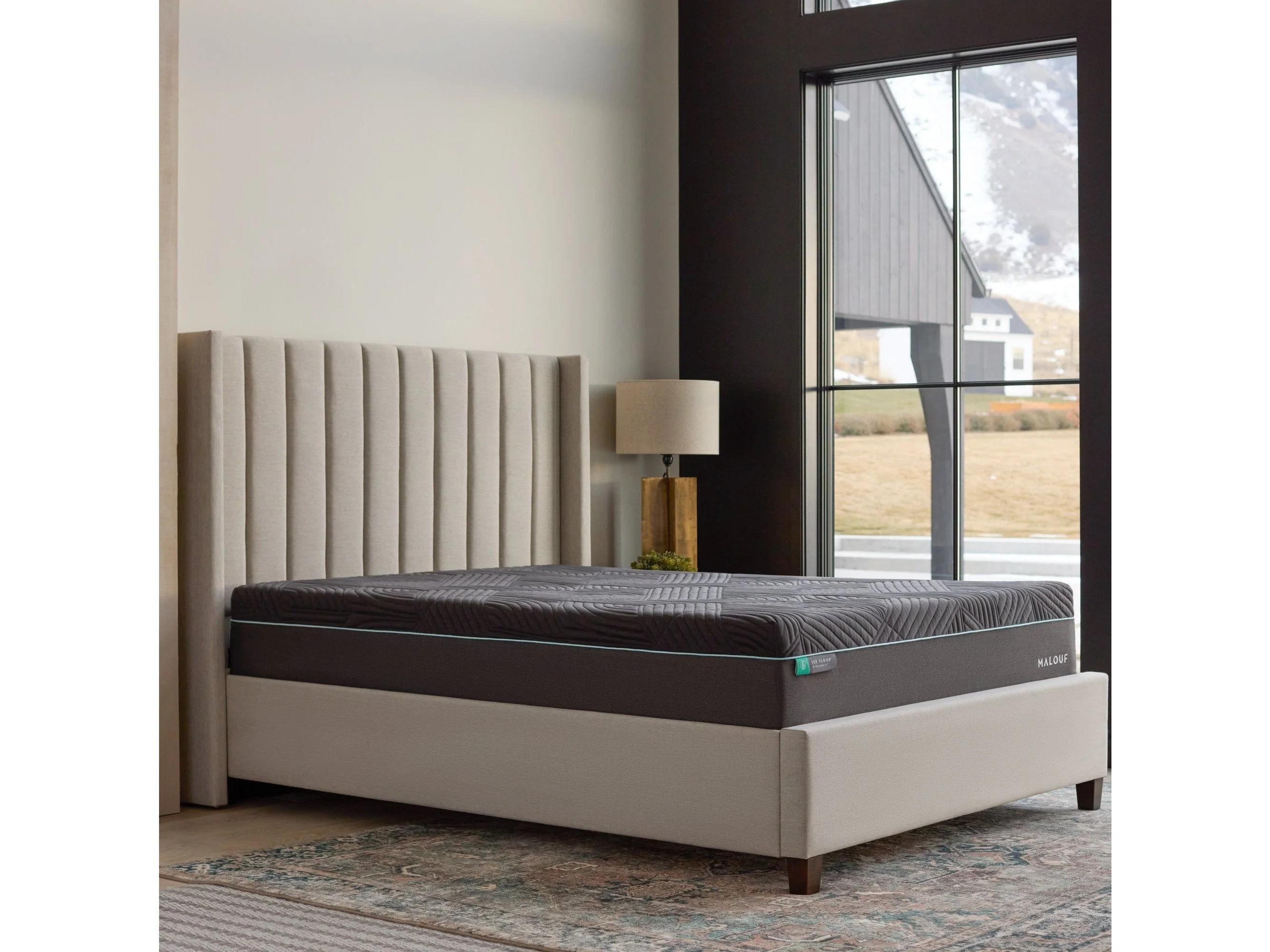 Ice Cloud AeroFlex Gray King Mattress - Image 2