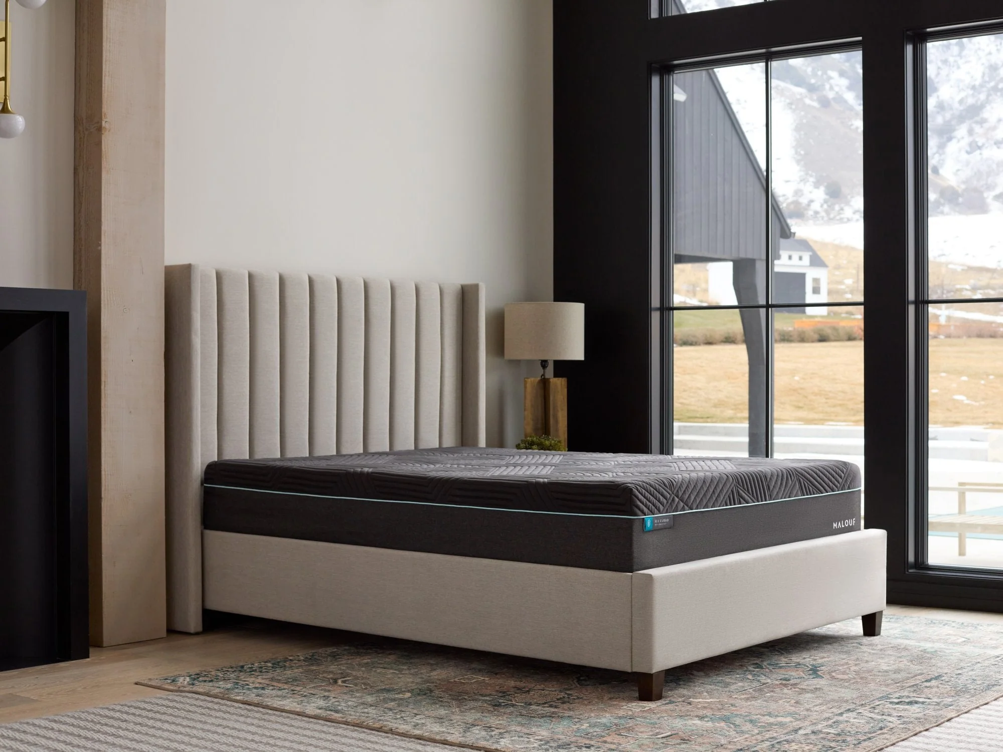 Ice Cloud Cool Sync Gray Twin XL Mattress - Image 3