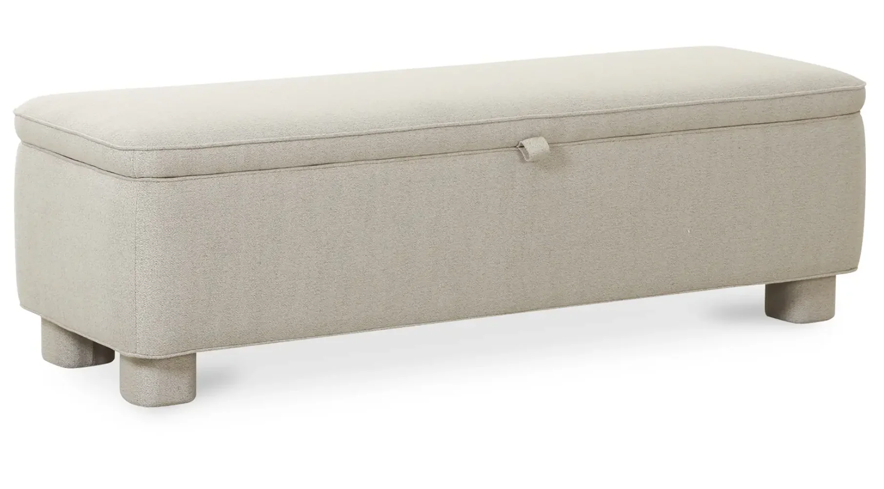 Ichigo Storage Bench Light Grey - Image 3