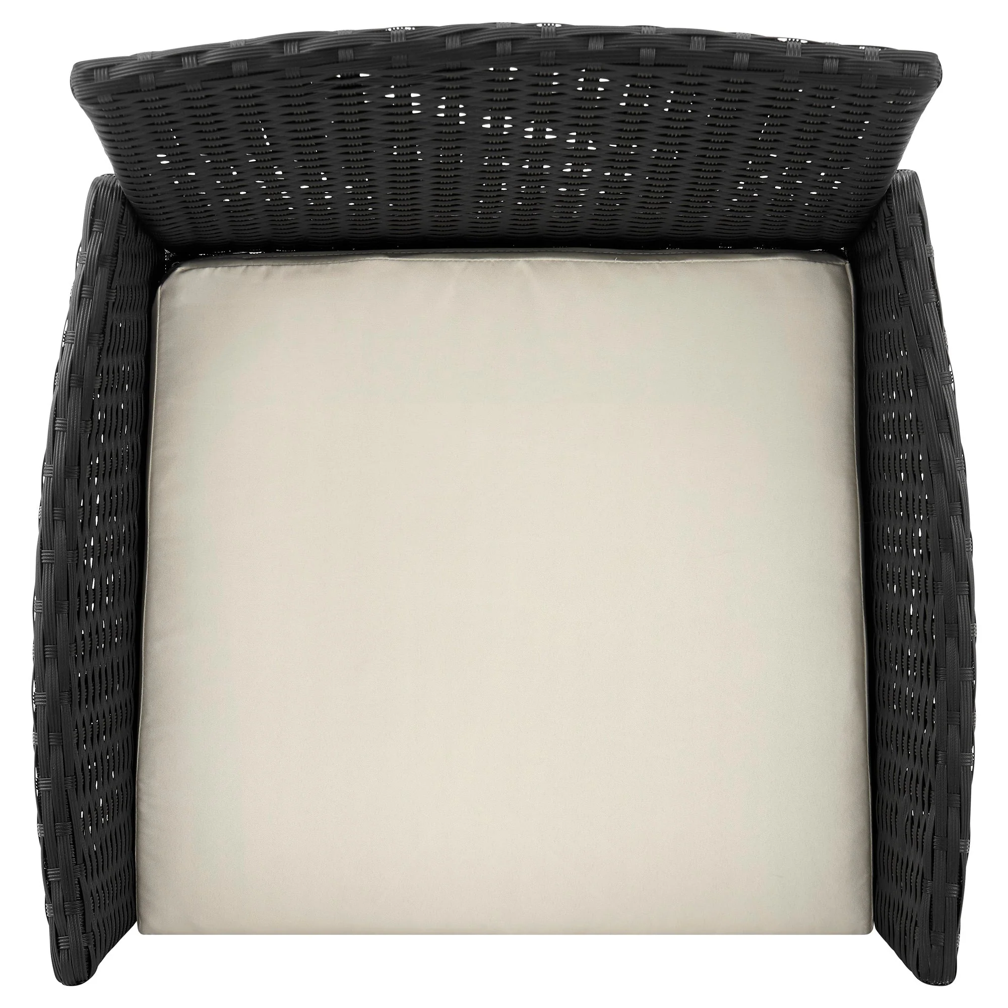 Imperia Patio 2-Person Seating Group with End Table with Cream Cushions - Image 8