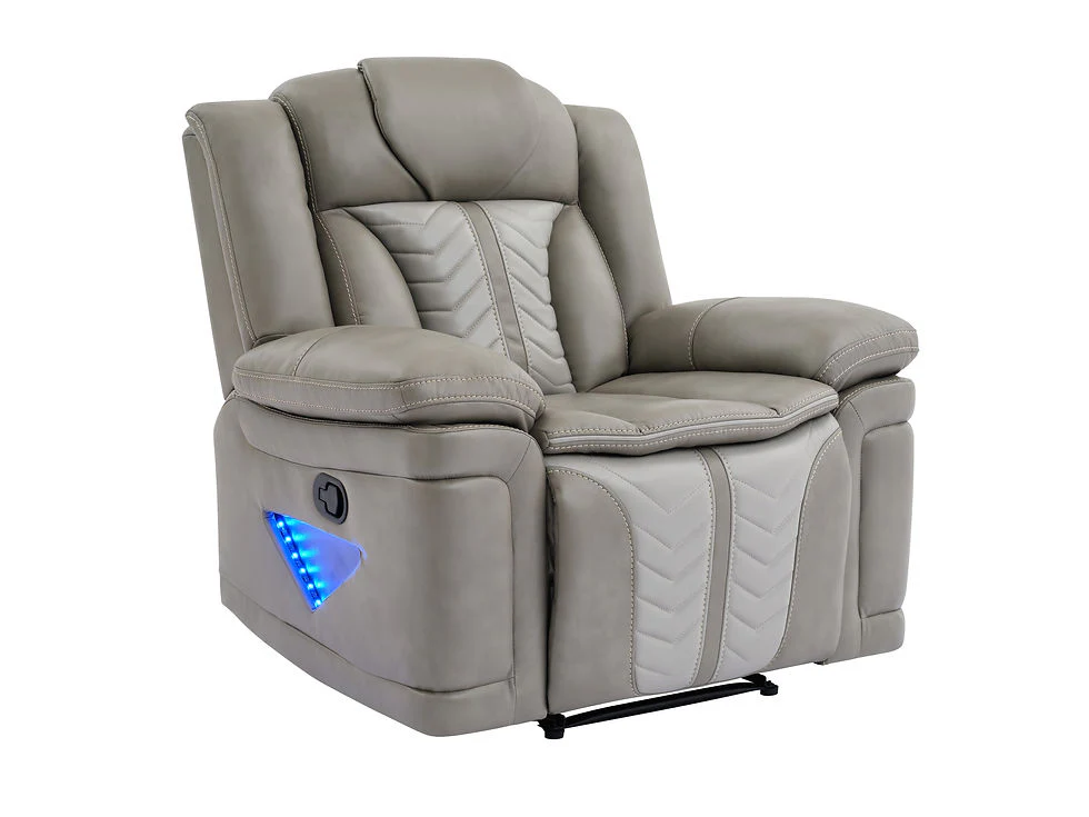 Innova Grey Reclining Living Room Set - Image 7