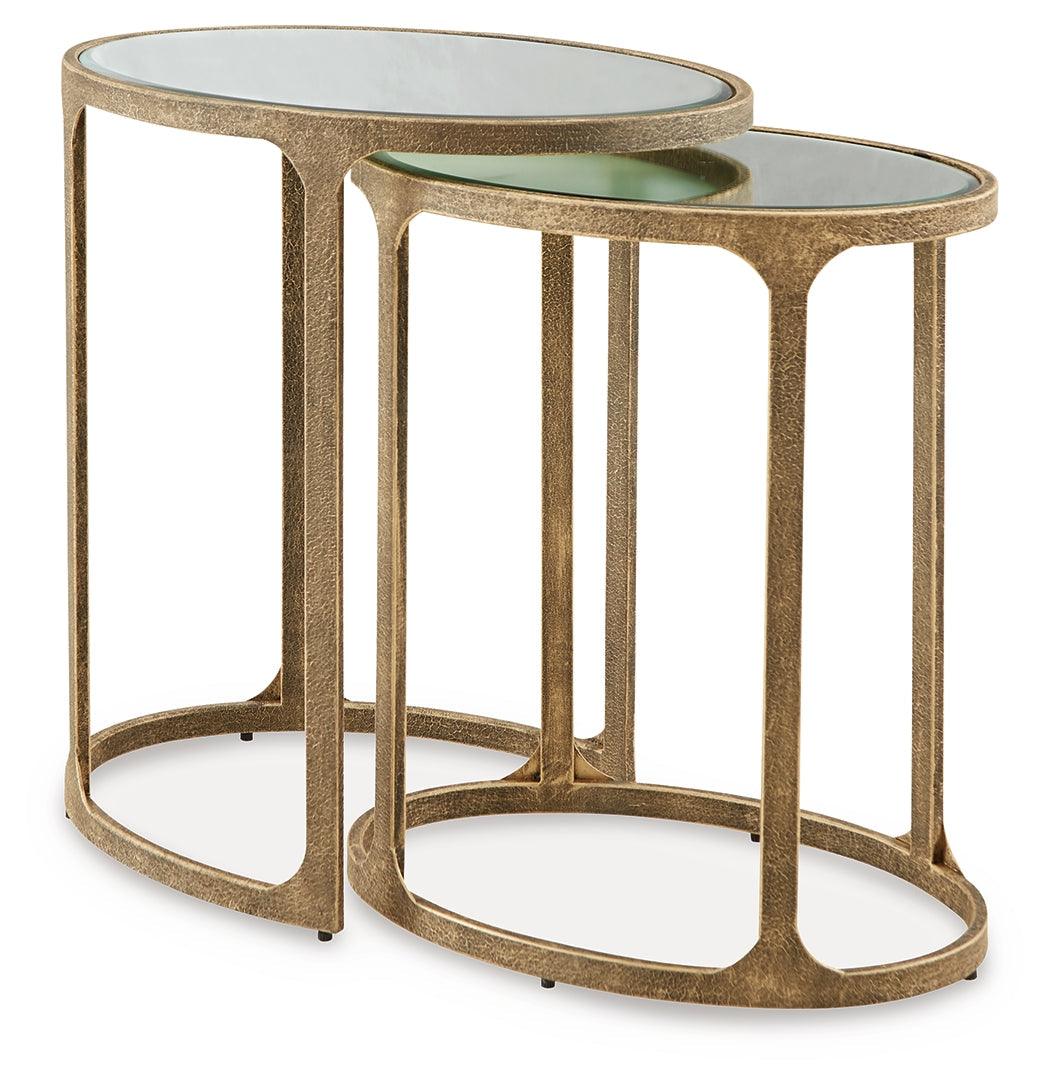 Irmaleigh Antique Black Accent Table - Image 6