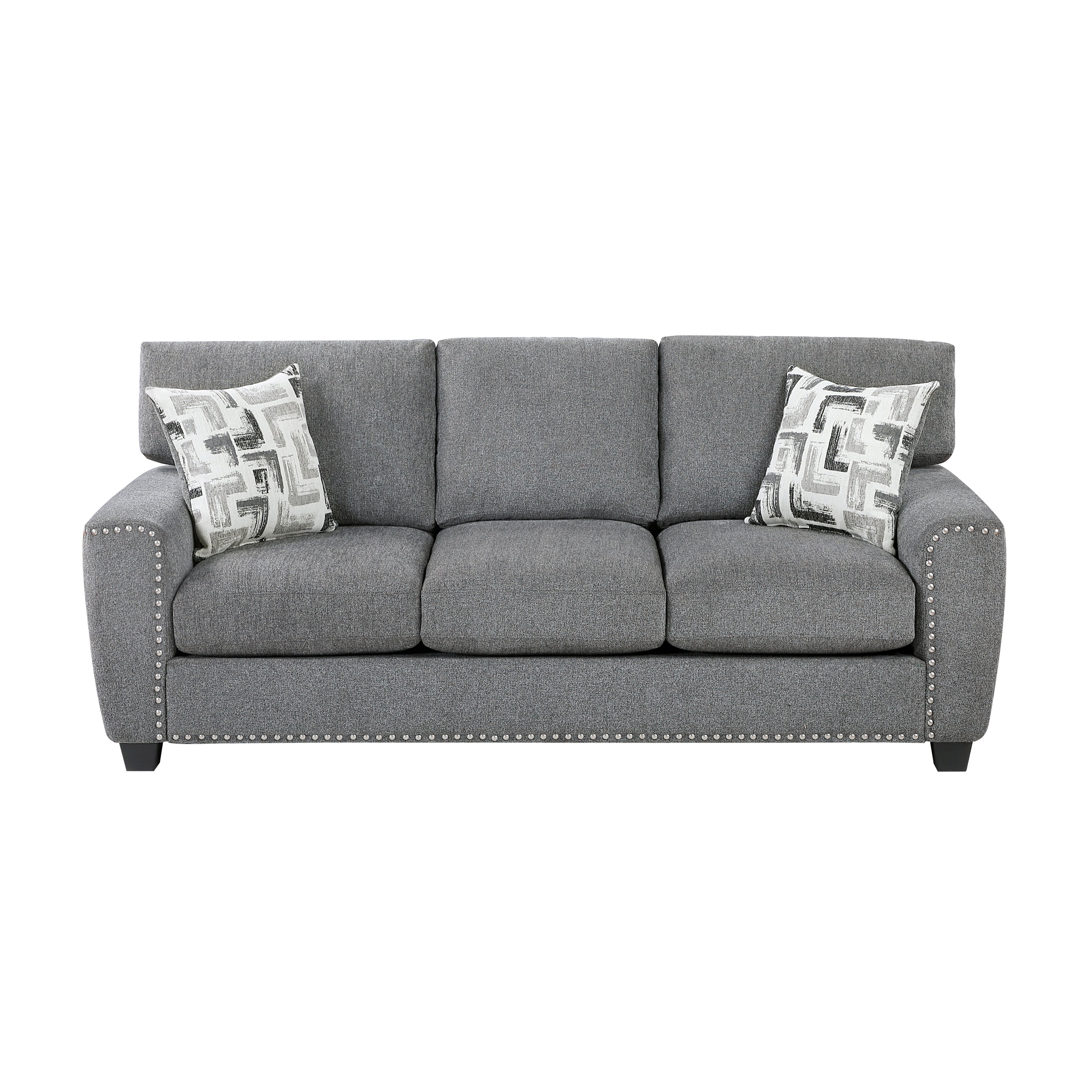 Isabel Dark Gray Sofa - Image 9