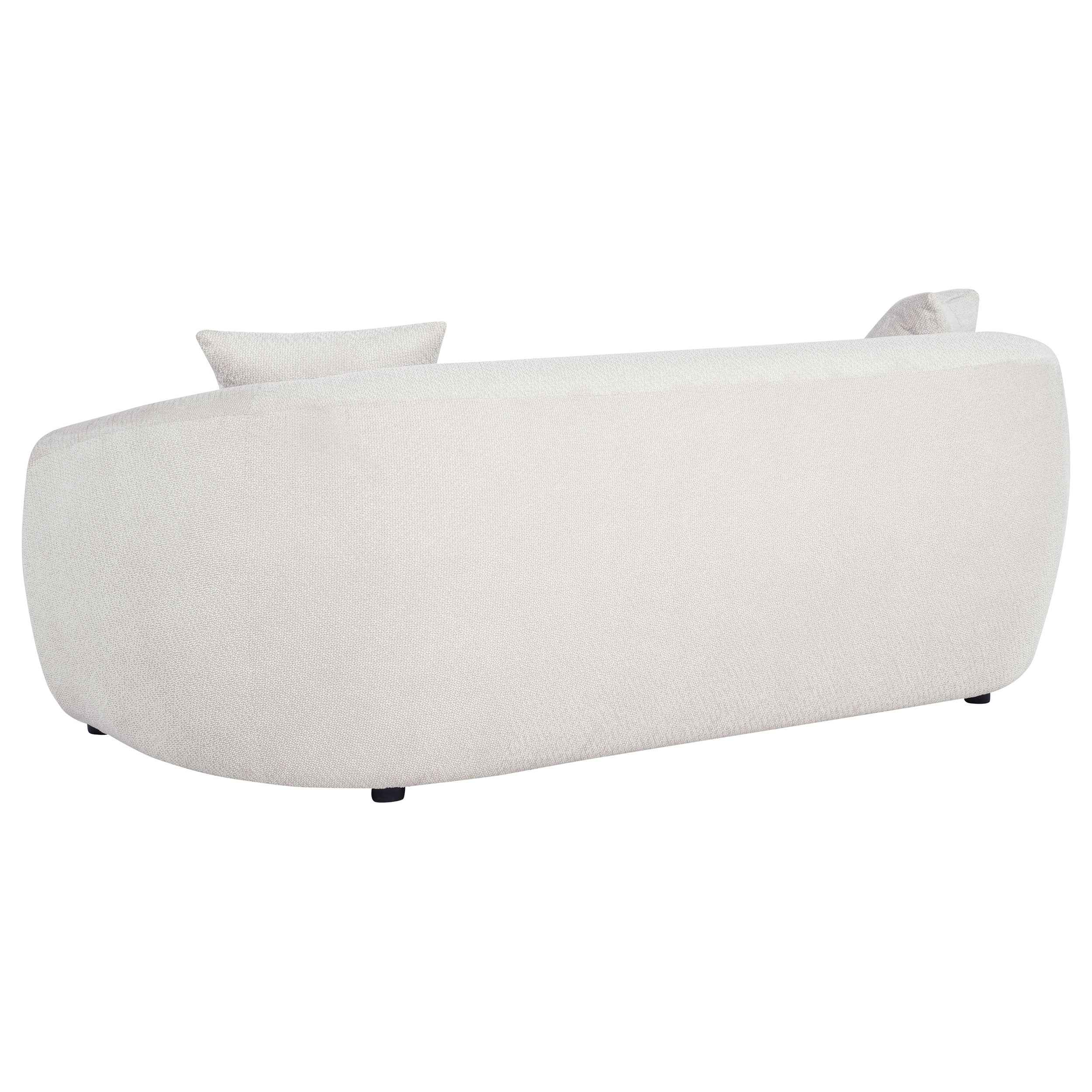 Isabella Sand 2-piece Fabric Upholstered Sofa Set - Image 3