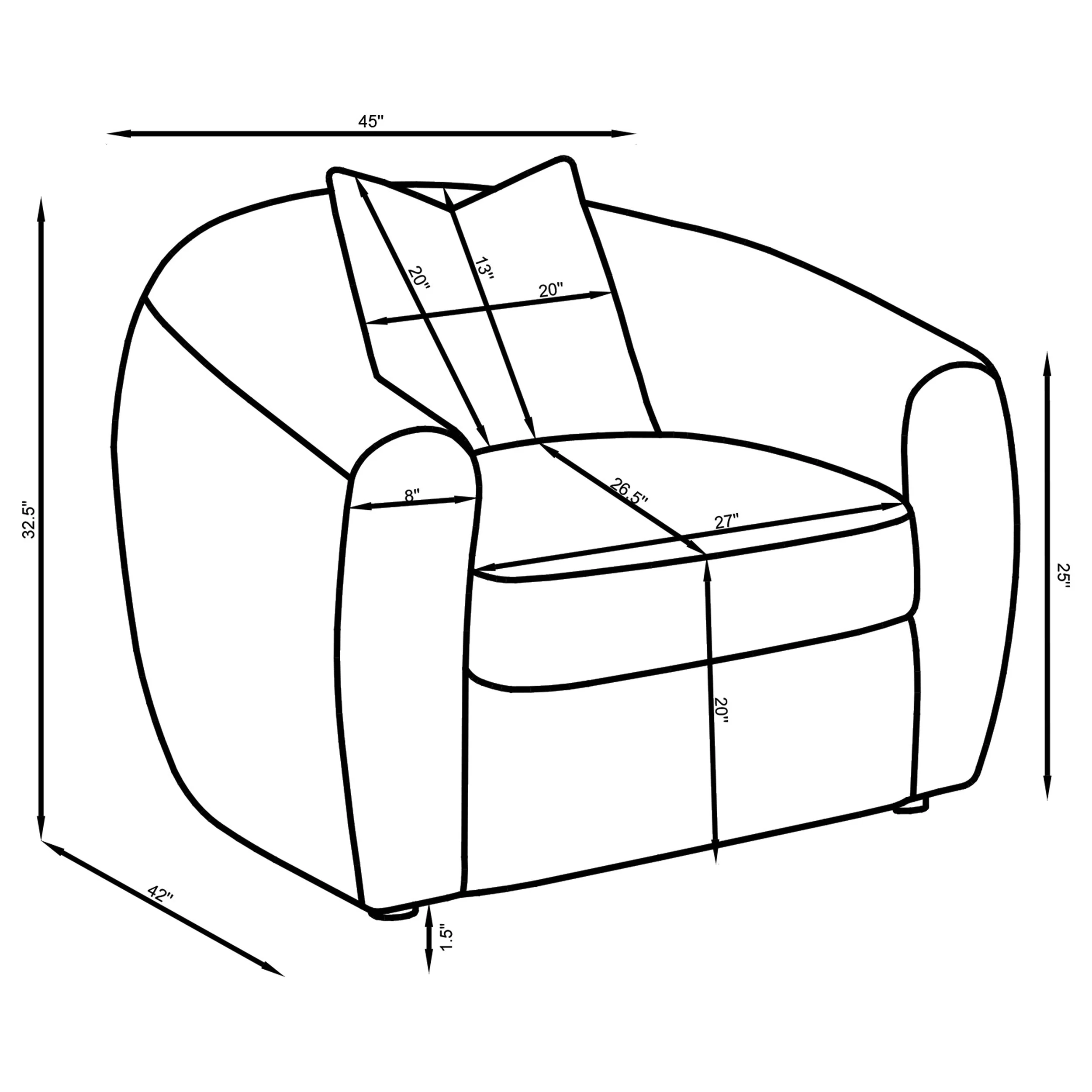 Isabella Sand 3-piece Fabric Upholstered Sofa Set - Image 11