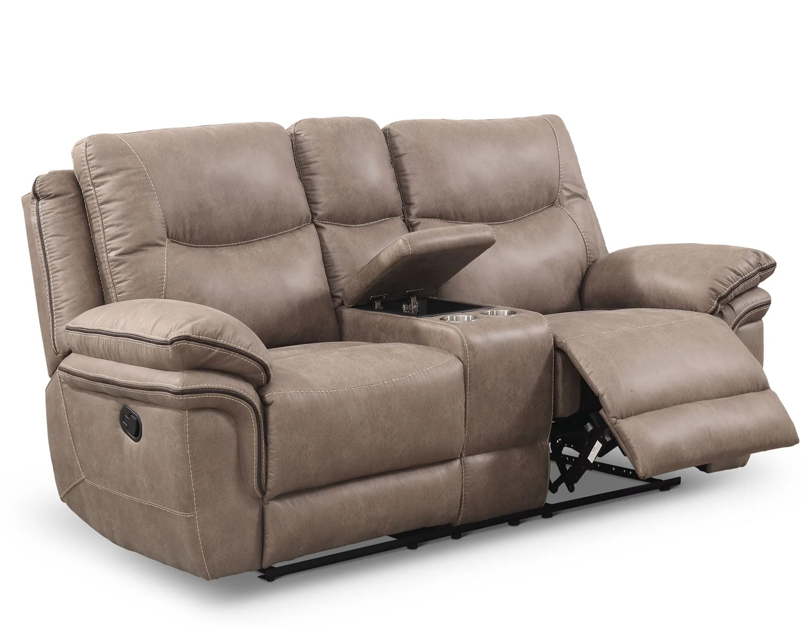Isabella Sand 3-Piece Manual Reclining Set - Image 3