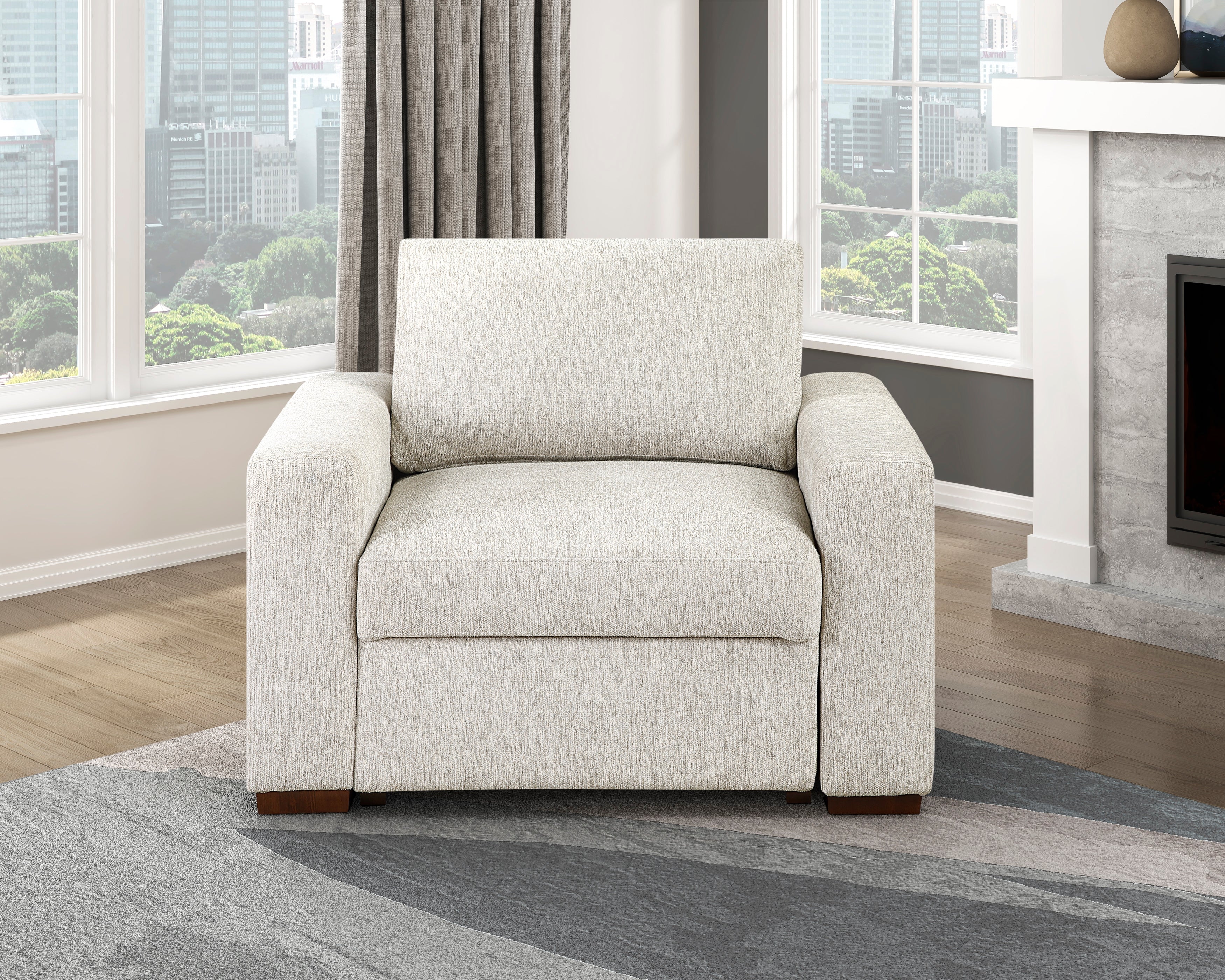 Isla Beige Chair - Image 16