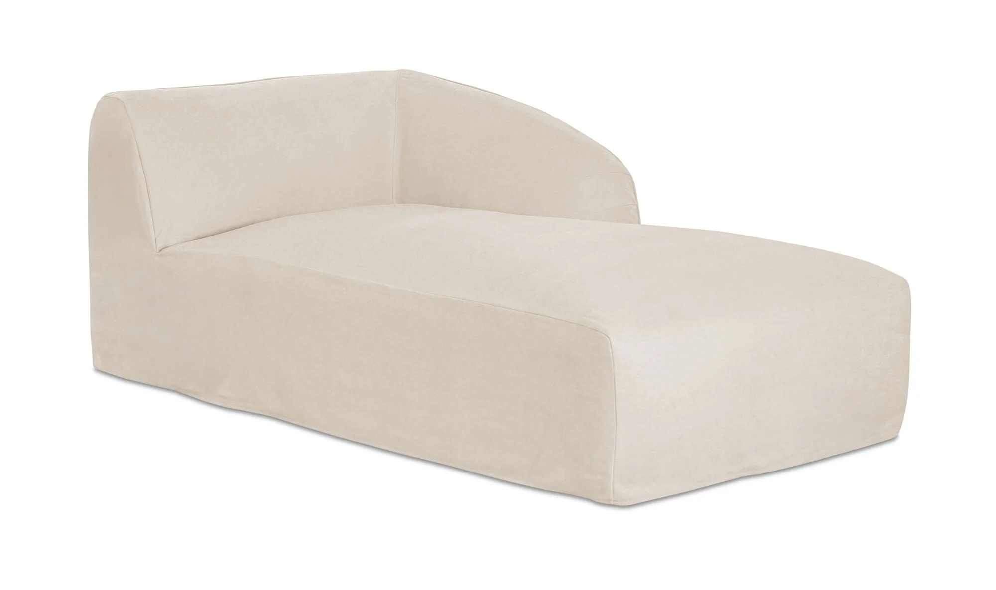 Isla Right Arm Facing Chaise Beige - Image 7