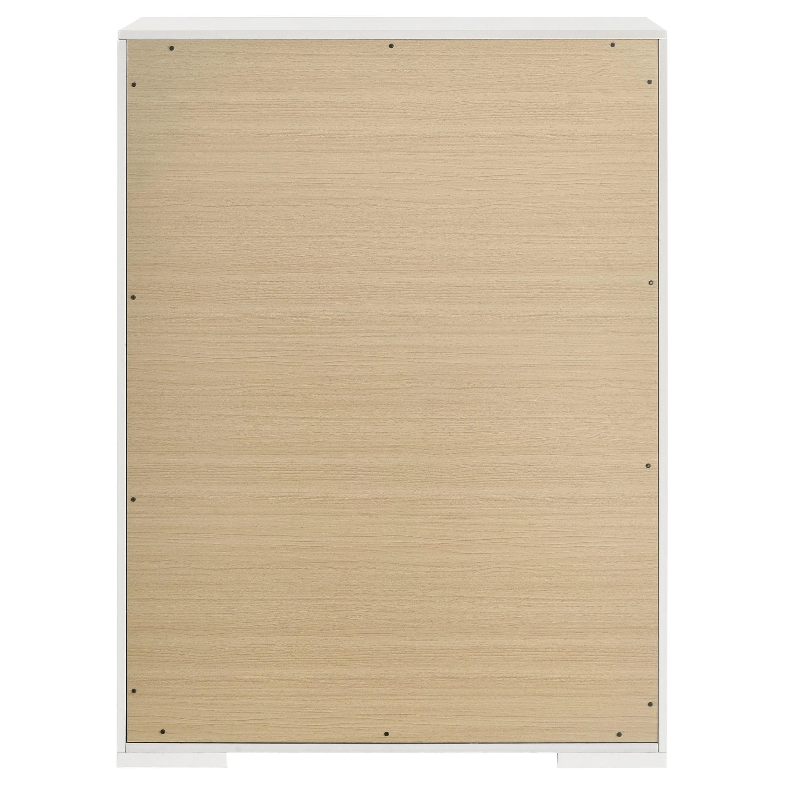 Ives 5-drawer Bedroom Chest of Drawers White High Gloss - Image 6
