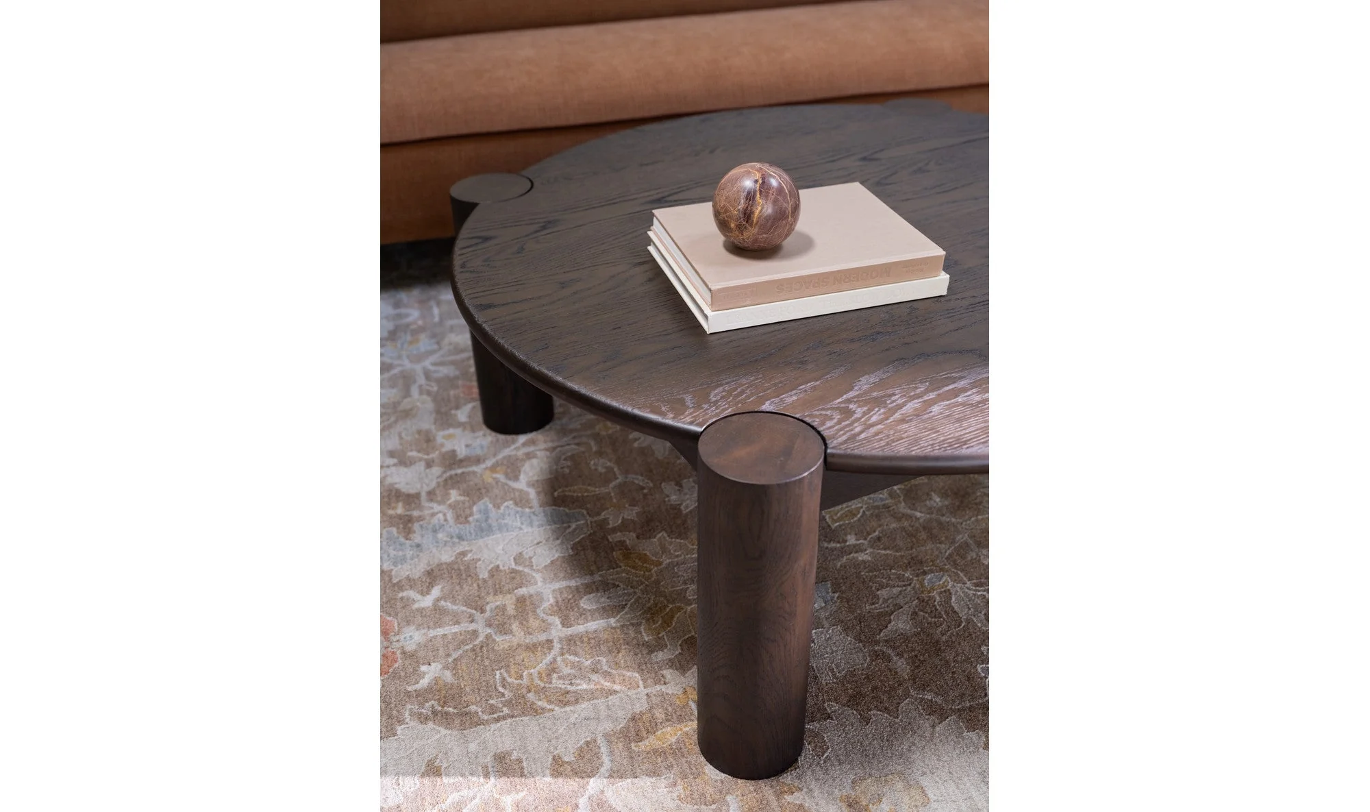 Jack Coffee Table Brushed Dark Brown - Image 4
