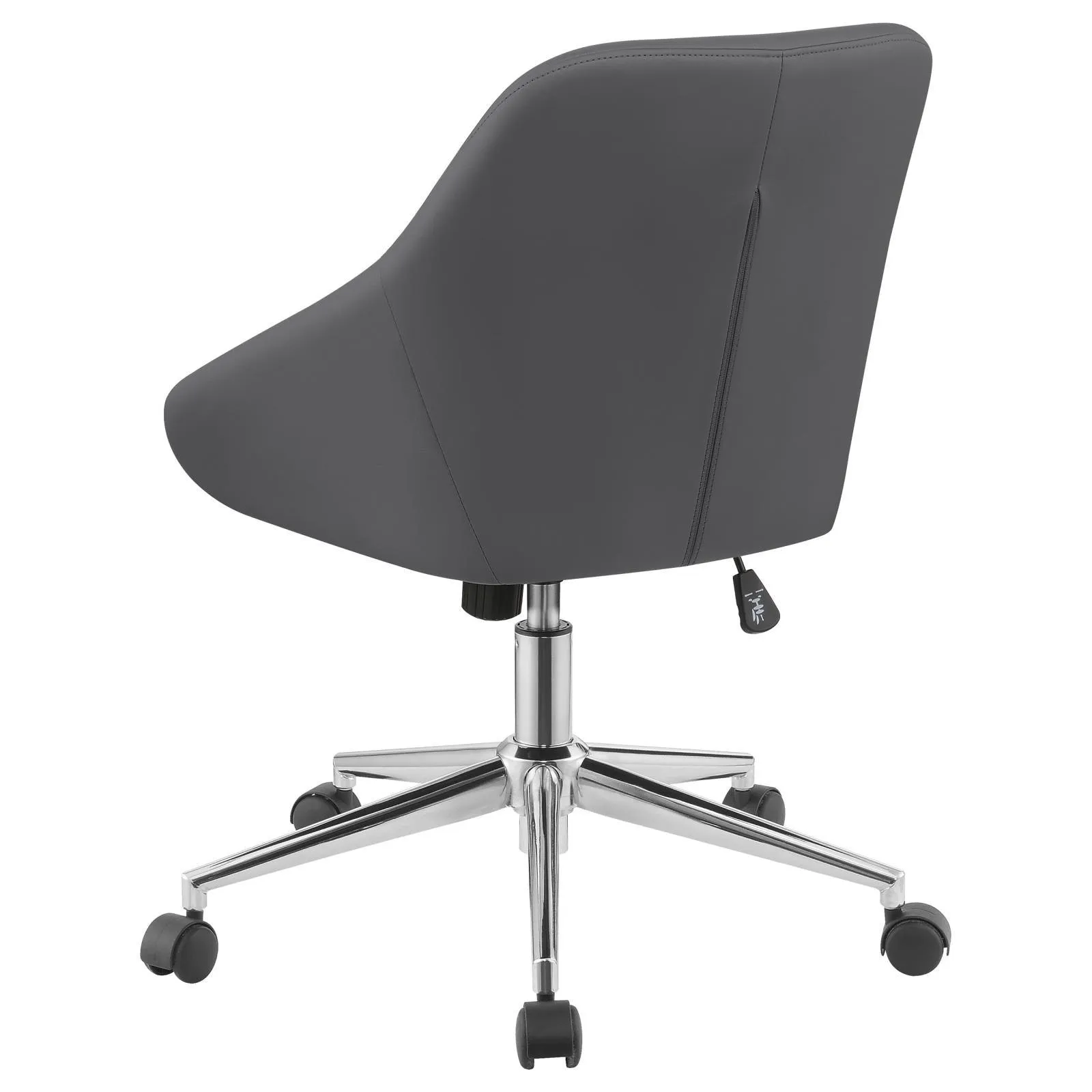 Jackman Upholstered Office Chair with Casters - Image 4