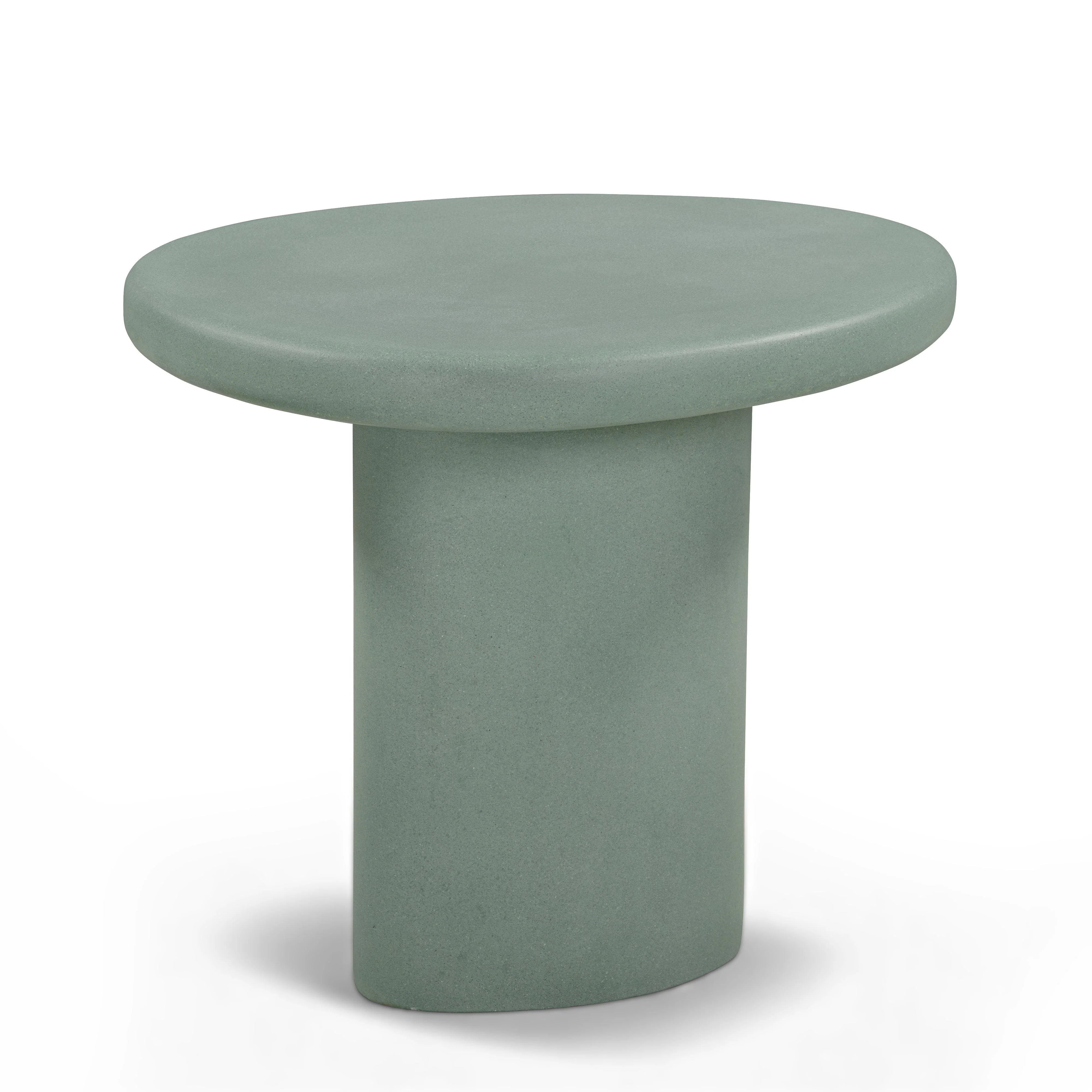 Jade Concrete Indoor/Outdoor Side Table - Image 4