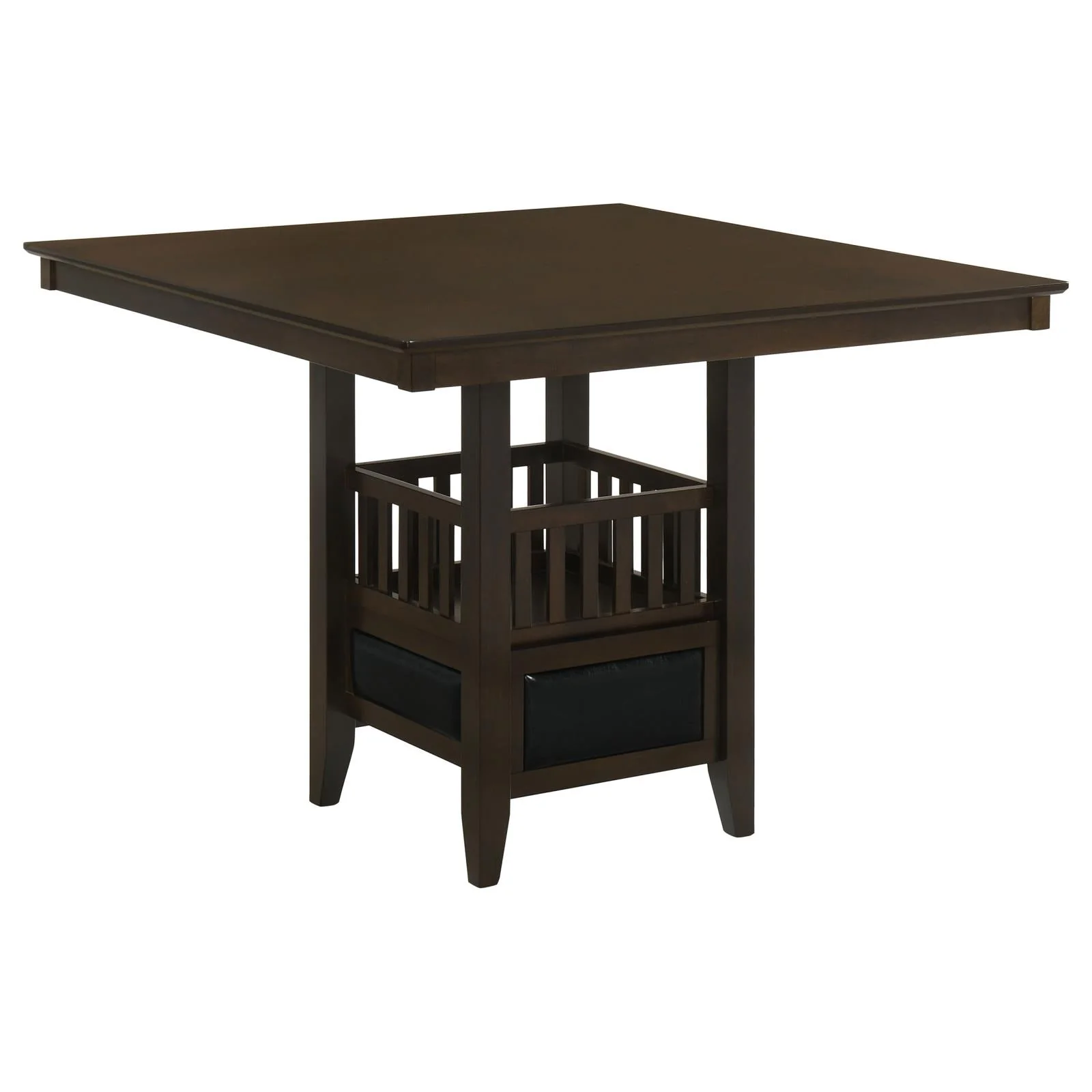 Jaden Cappuccino Transitional Counter Height Dining Set - Image 2