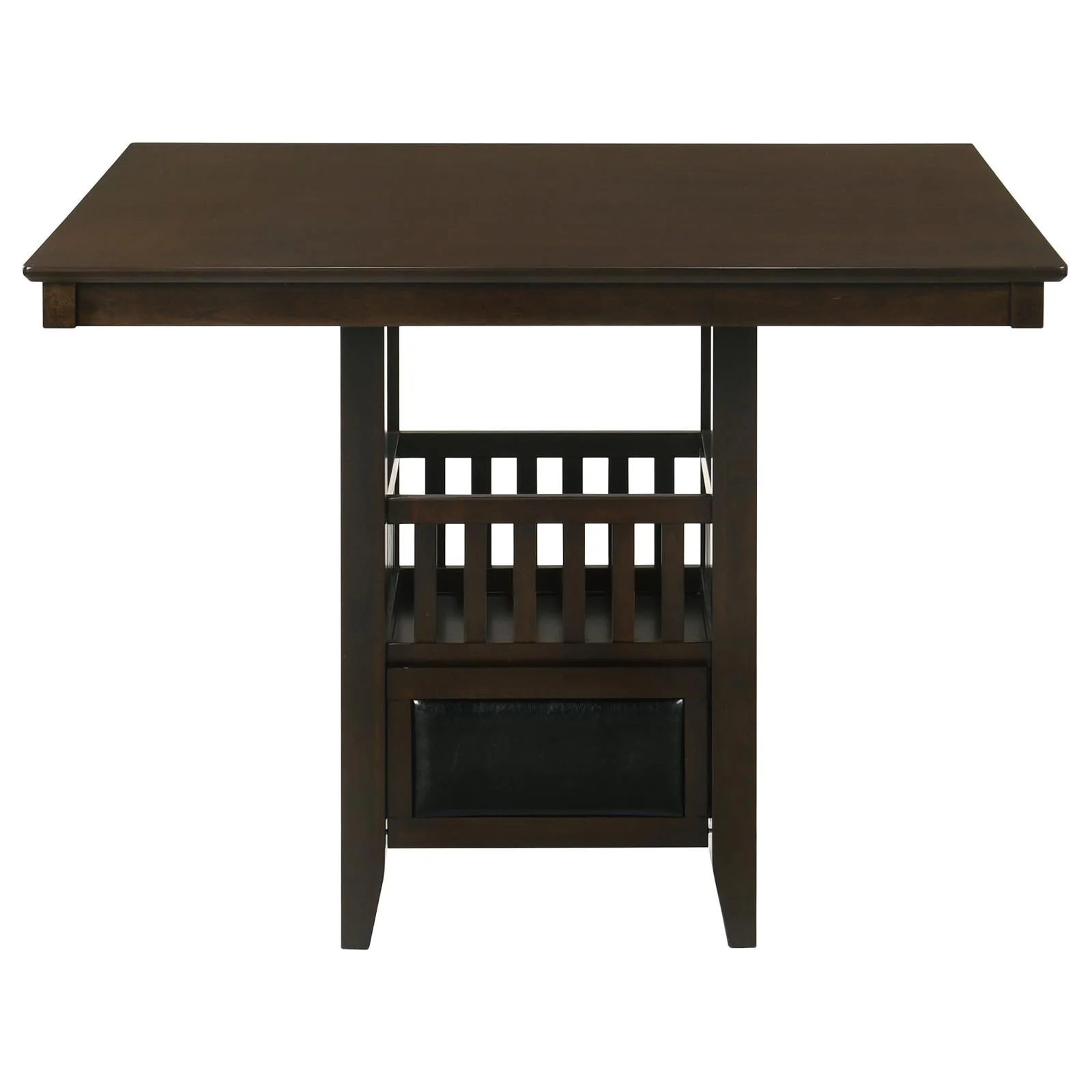 Jaden Cappuccino Transitional Counter Height Dining Set - Image 3