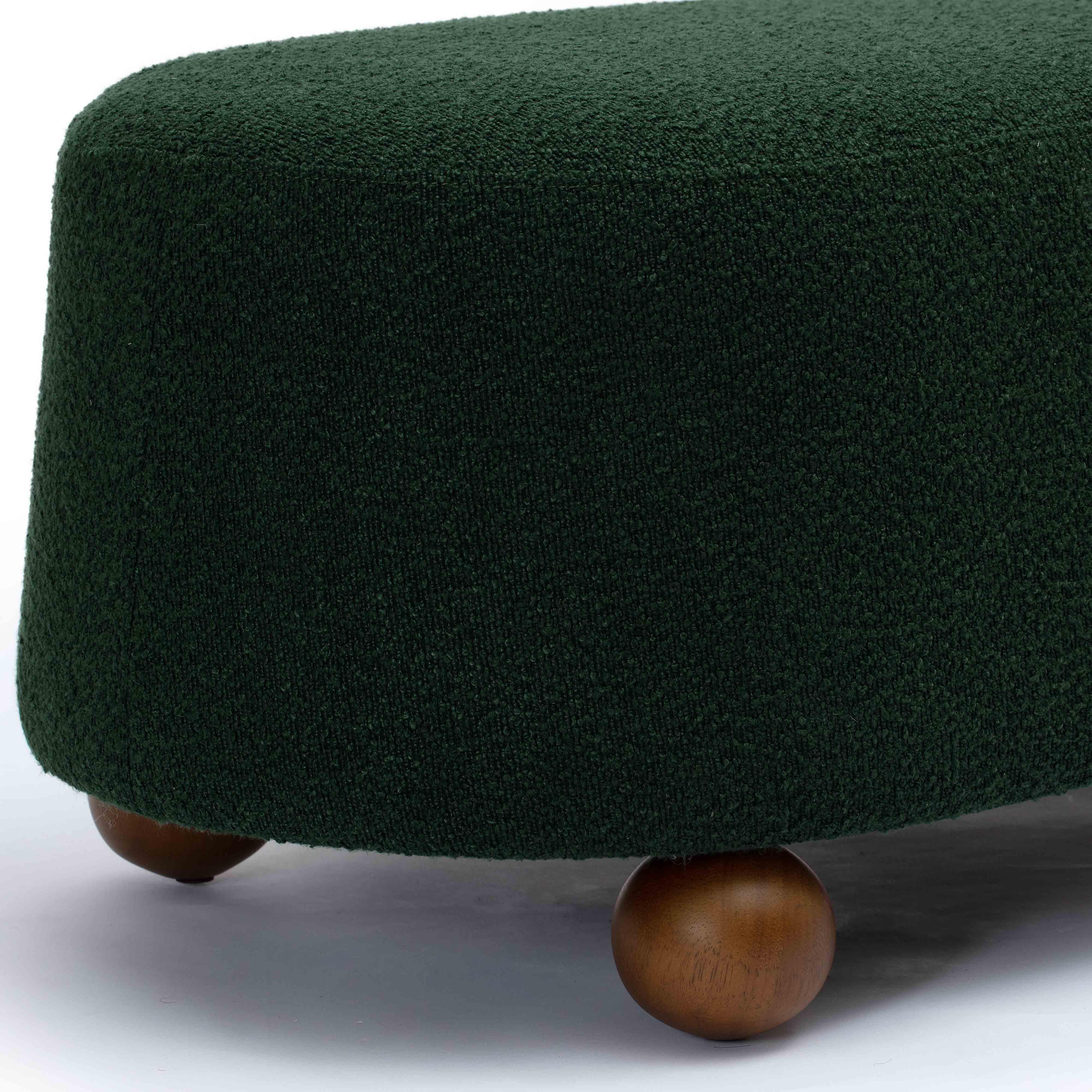 Jaine Boucle Large Ottoman - Image 12