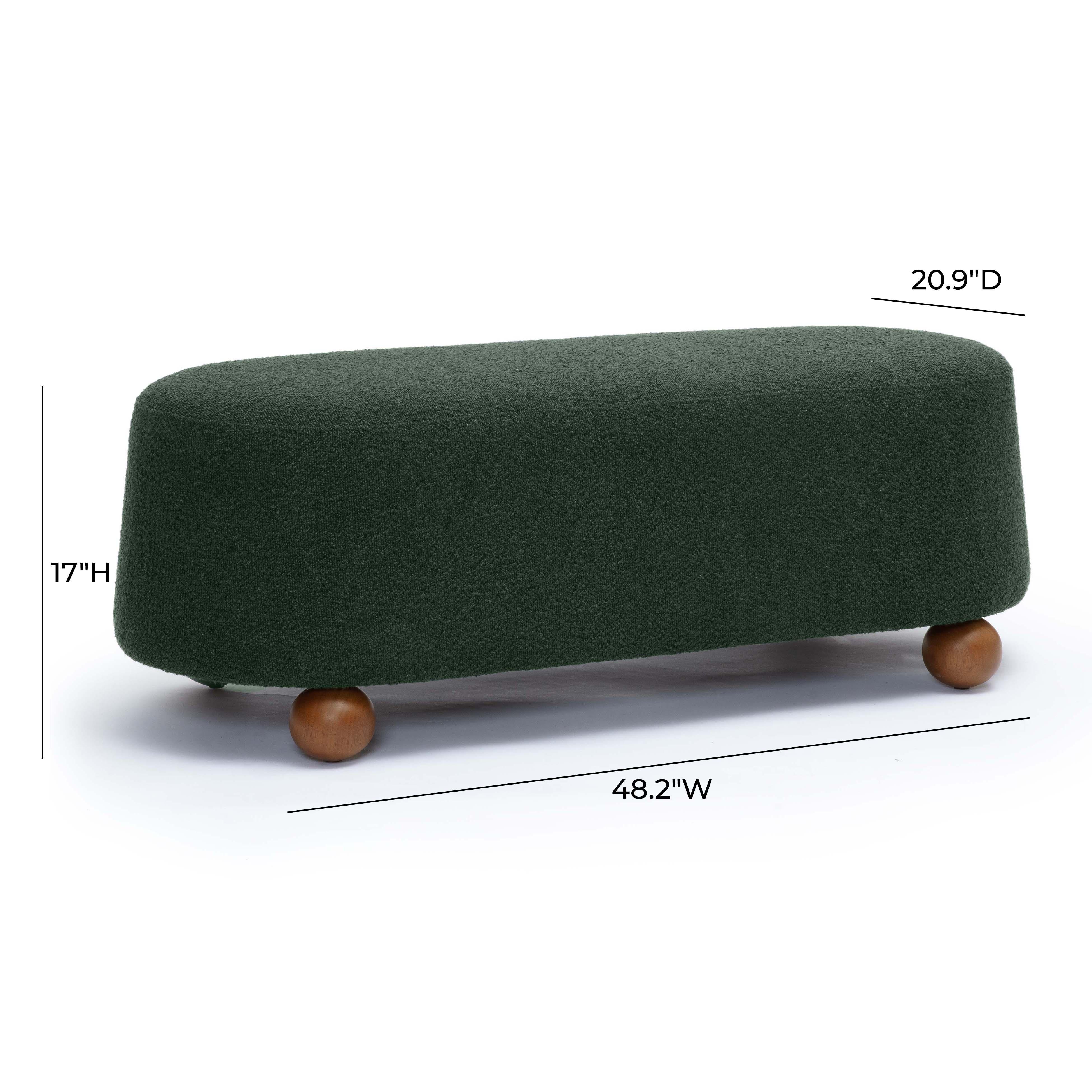 Jaine Boucle Large Ottoman - Image 13
