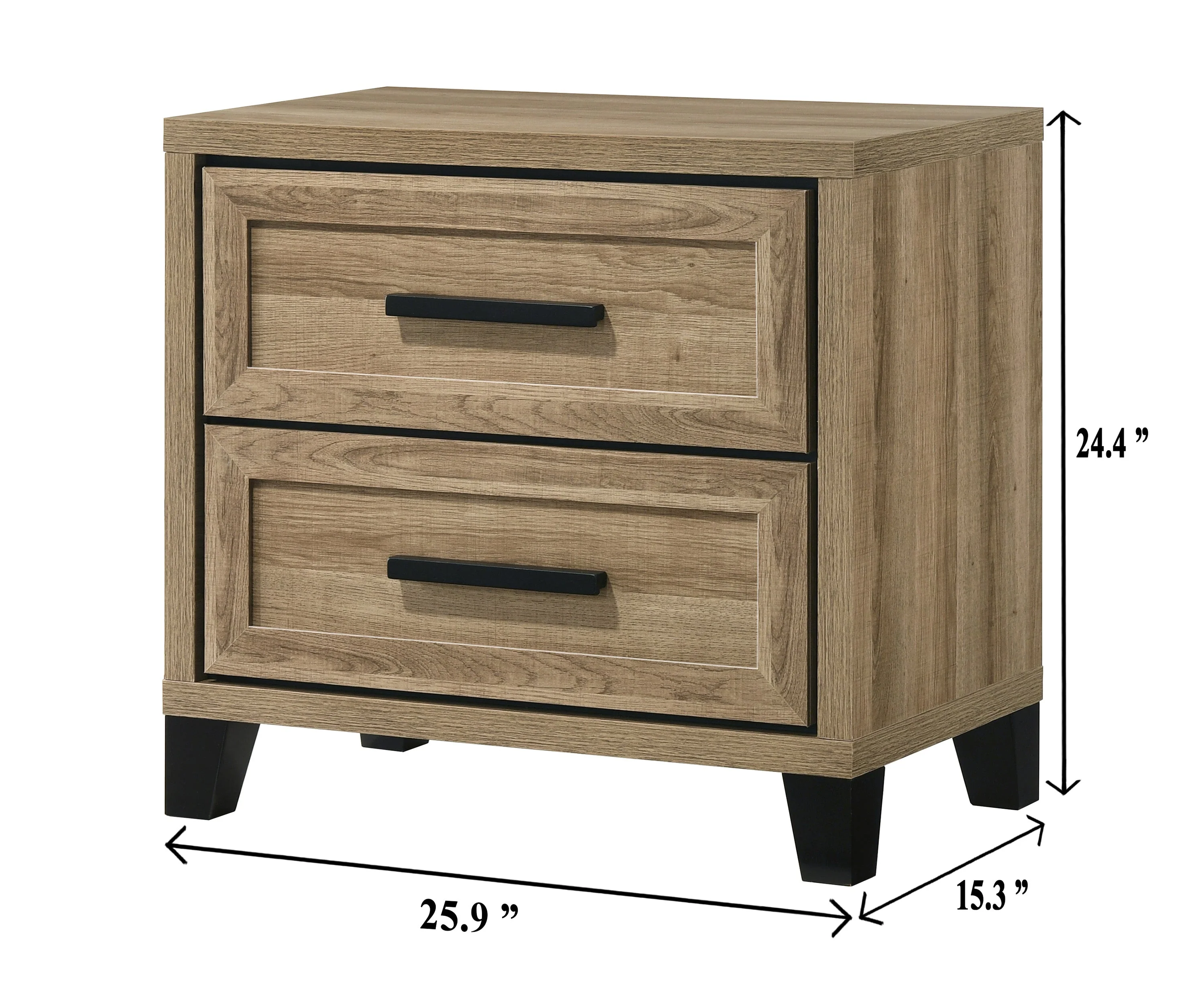 Jameson Natural Panel Bedroom Set - Image 18
