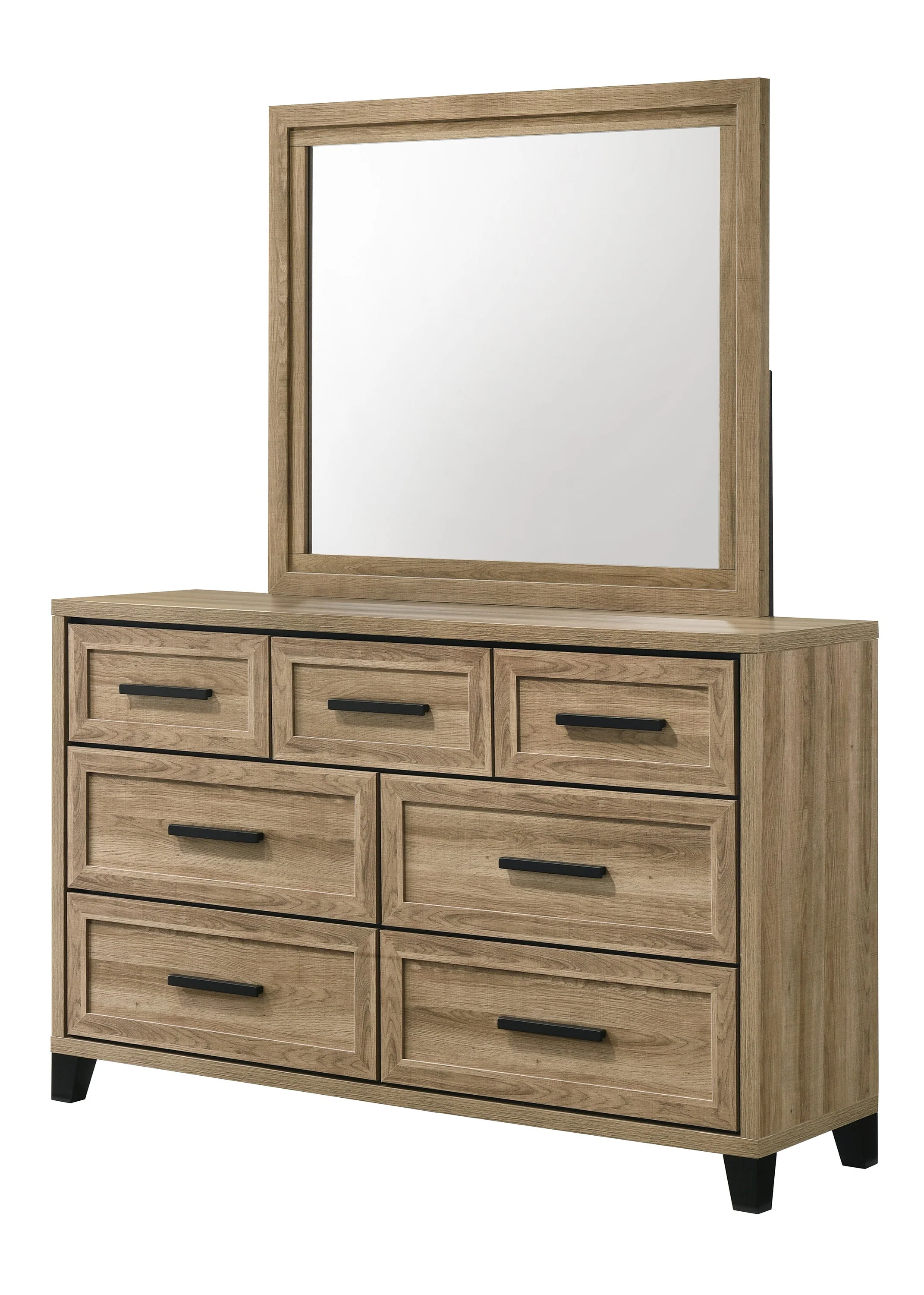 Jameson Natural Panel Bedroom Set - Image 8