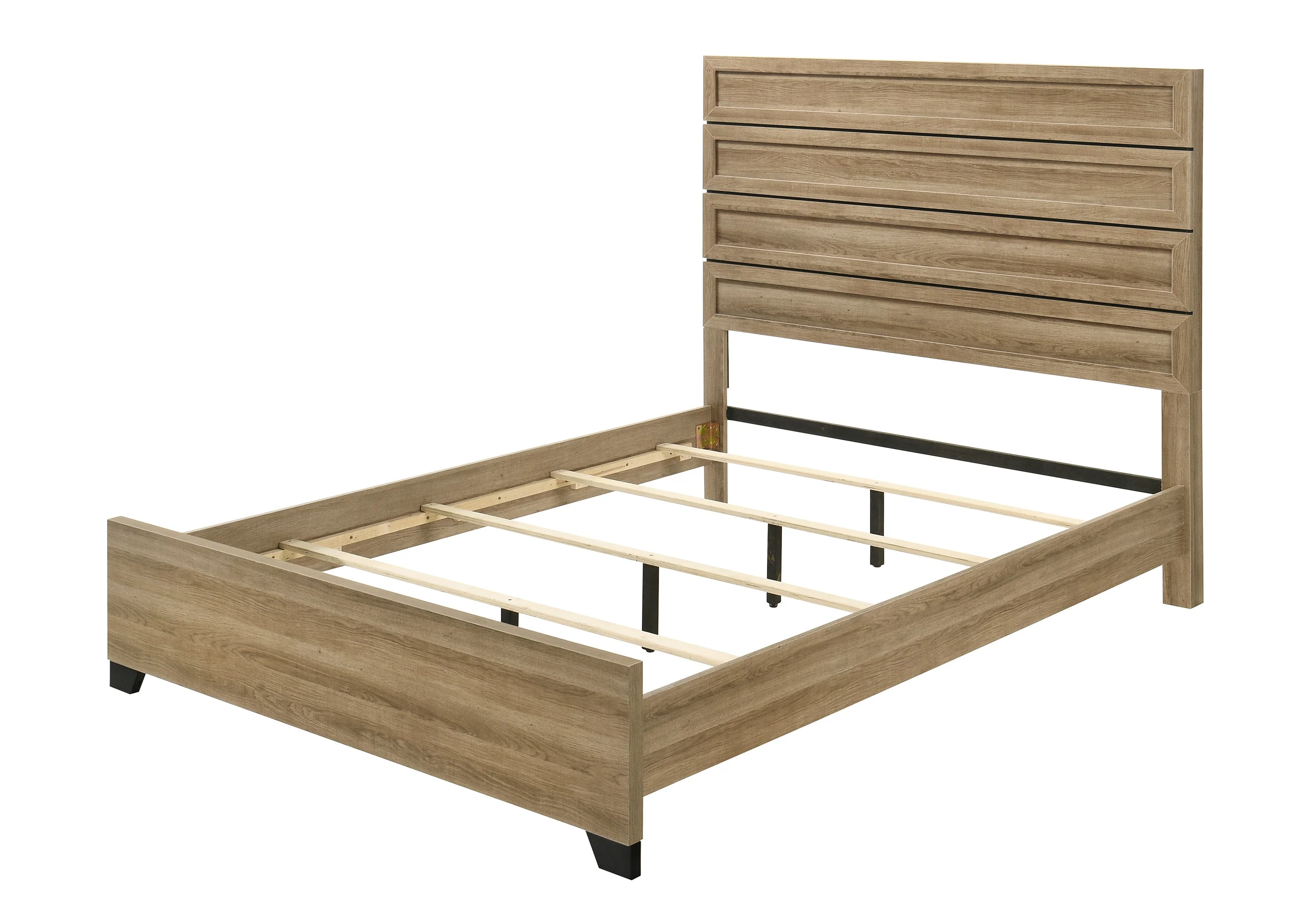 Jameson Natural Queen Panel Bed - Image 2