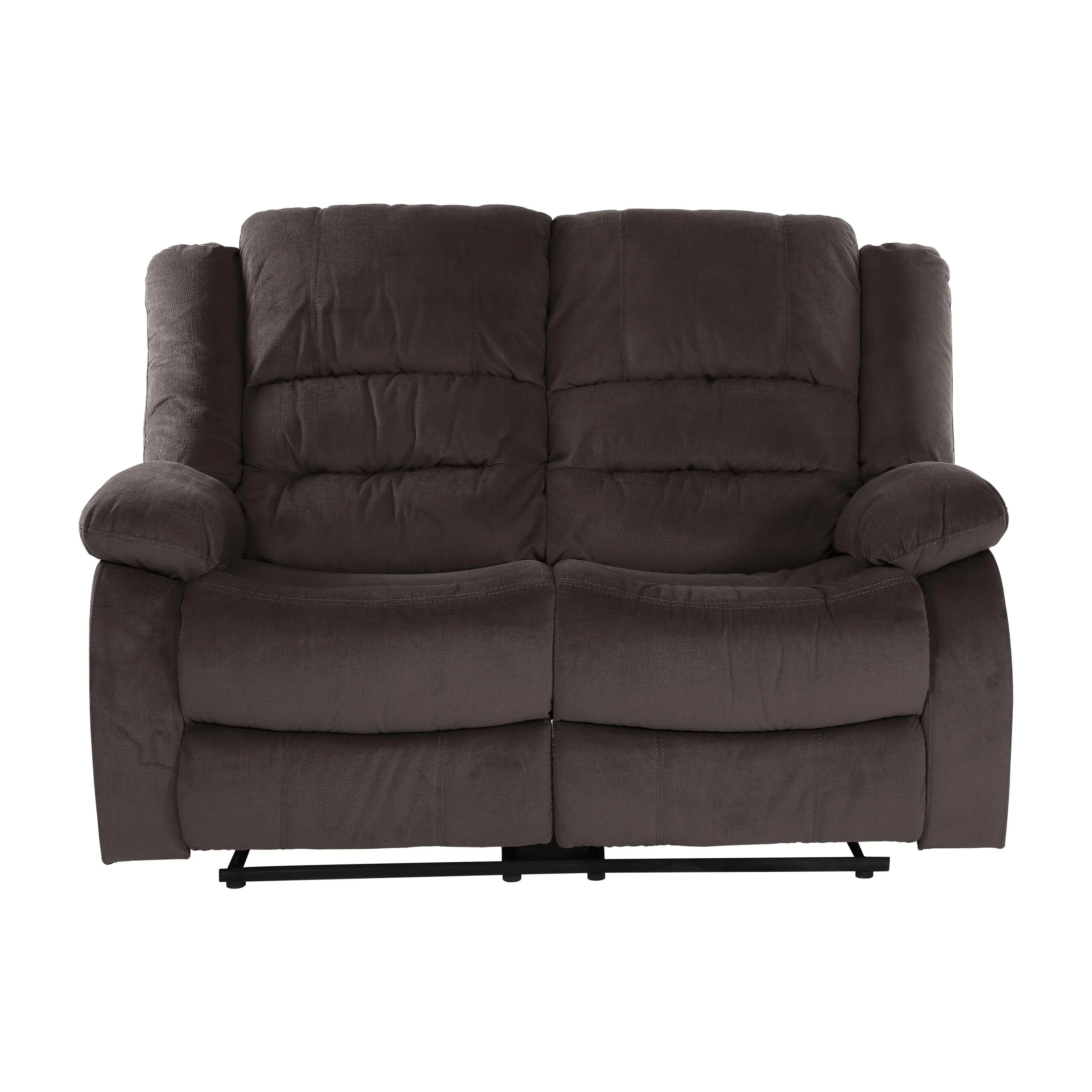 Jarita Chocolate Double Reclining Loveseat - Image 12