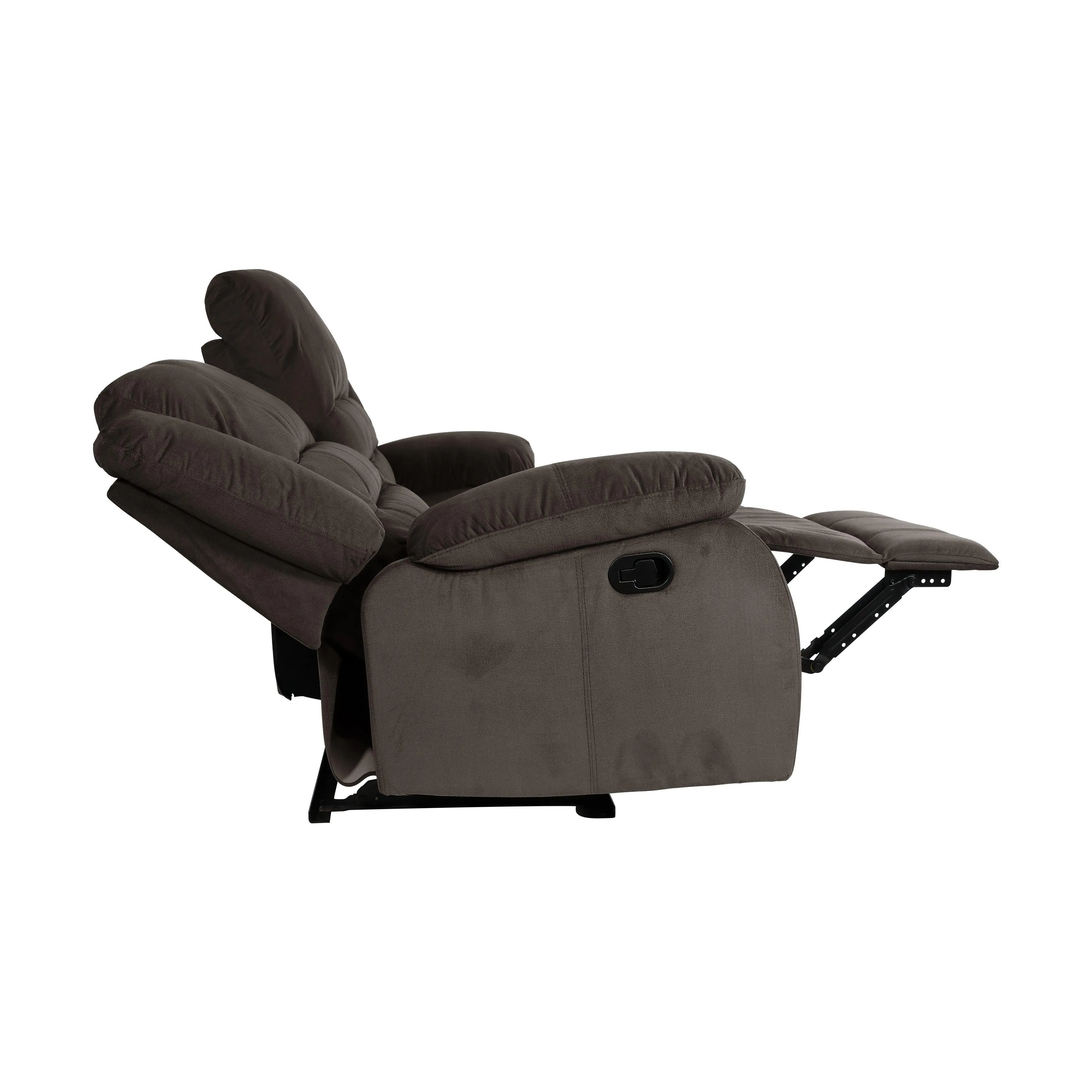 Jarita Chocolate Double Reclining Sofa - Image 11