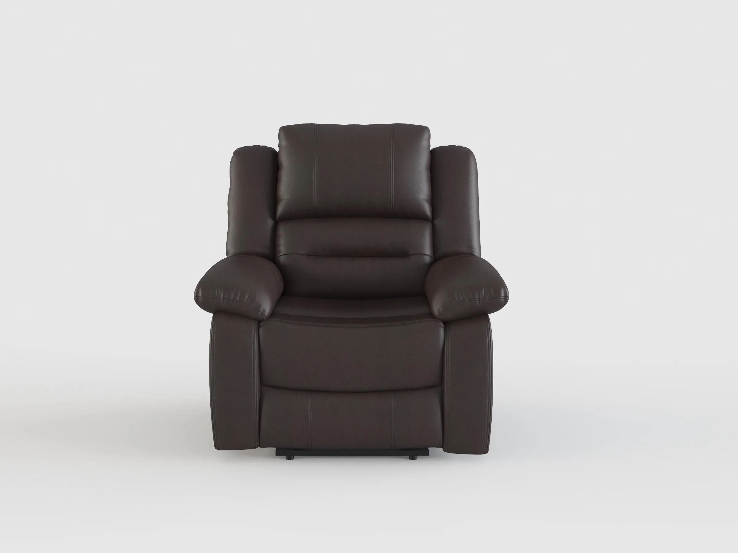 Jarita Chocolate Reclining Chair - Image 3