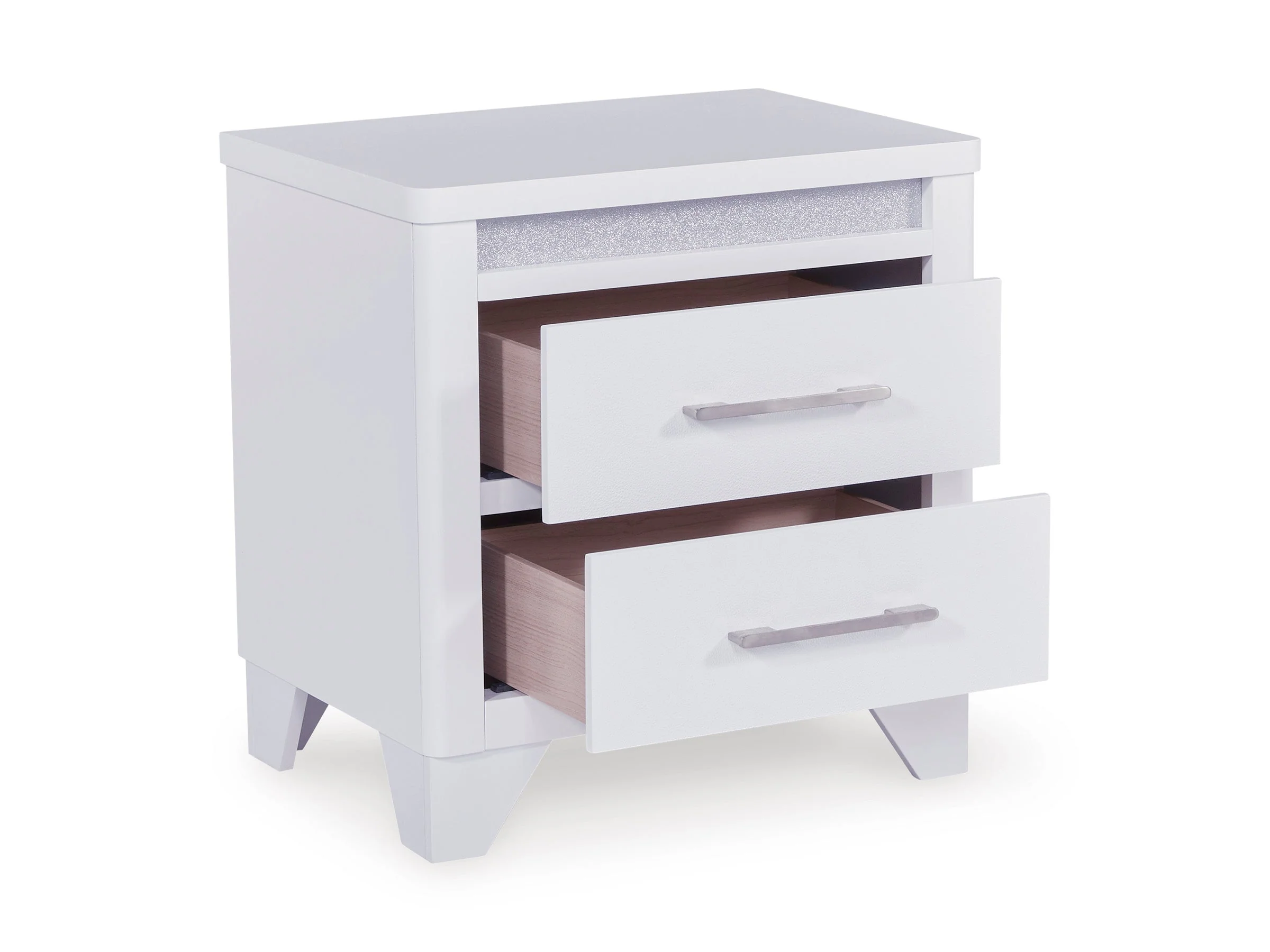 Jarlee White Upholstered Panel Bedroom Set - Image 14