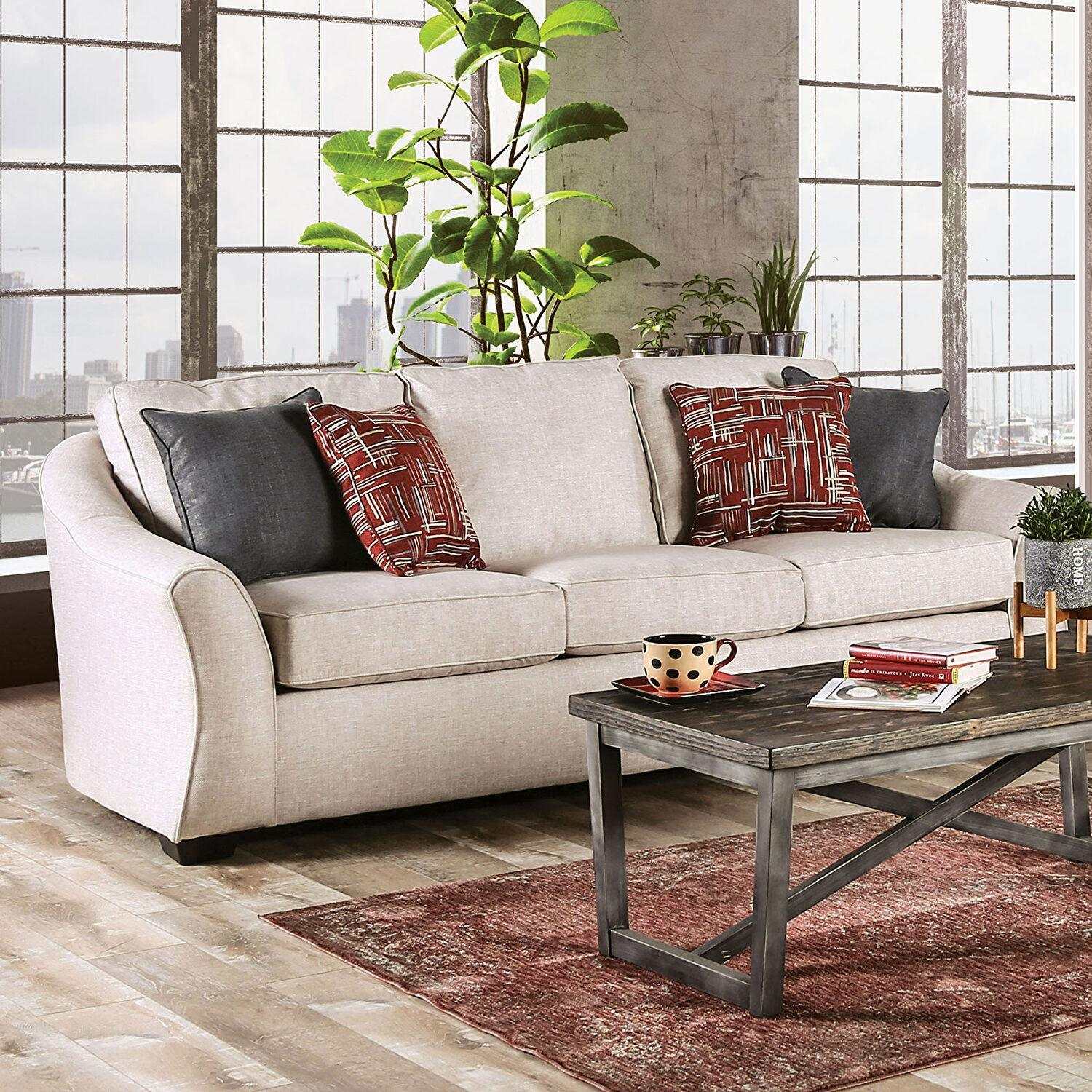Jarrow Ivory Stationary Sofa & Loveseat - Image 2