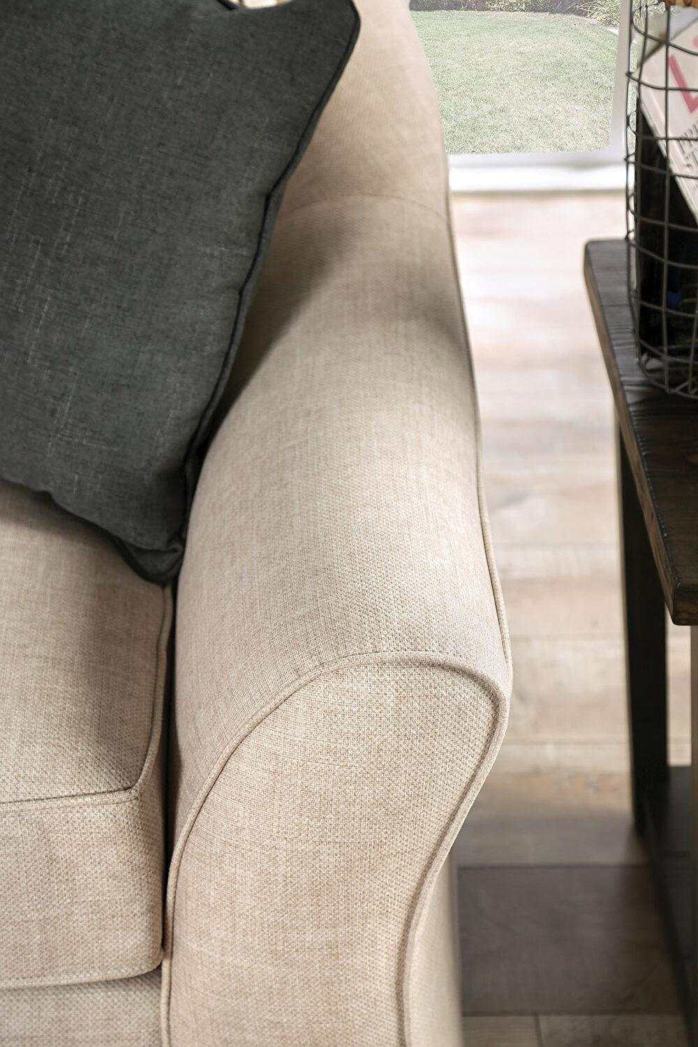Jarrow Ivory Stationary Sofa & Loveseat - Image 4