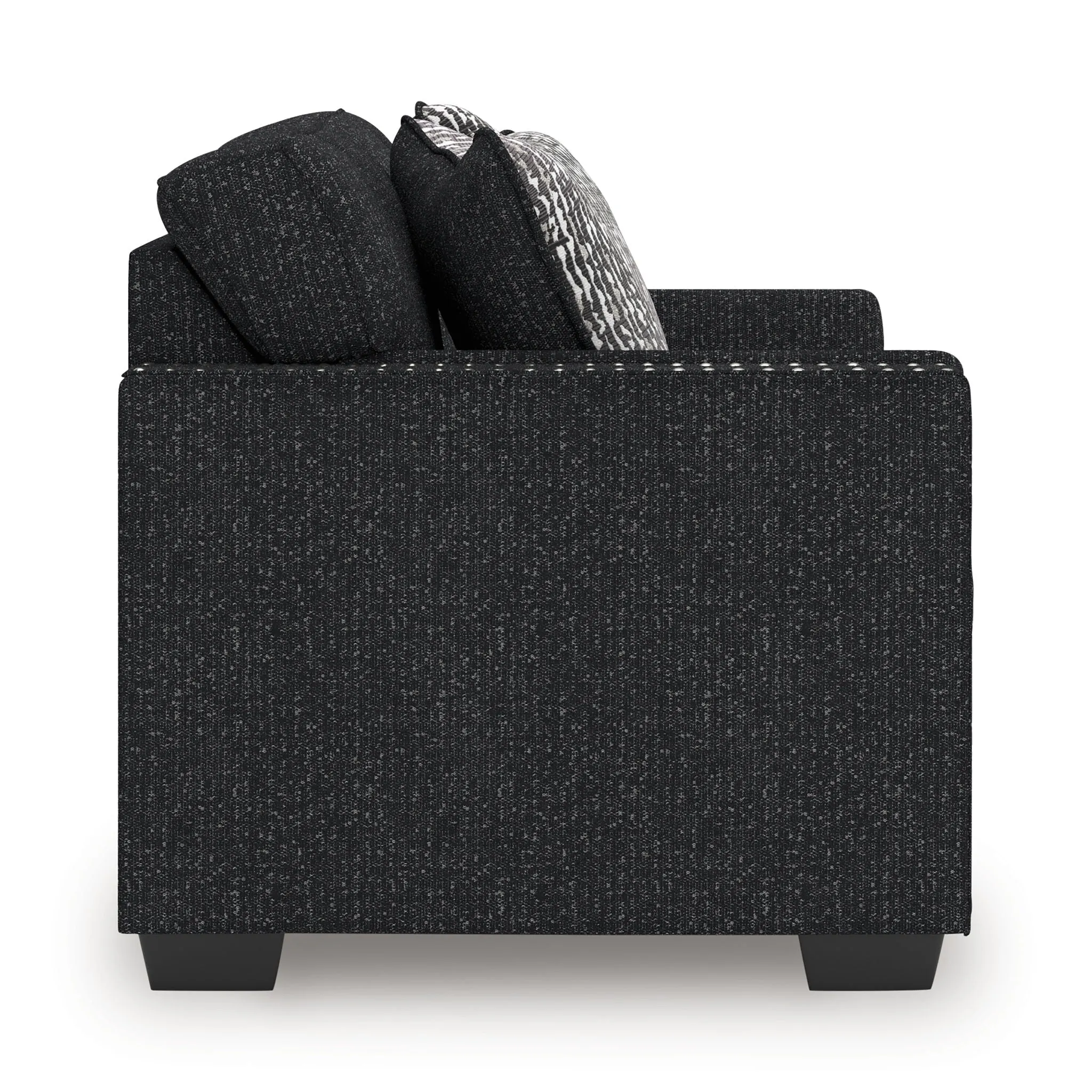 Jasmine Peaks Coal Loveseat - Image 8