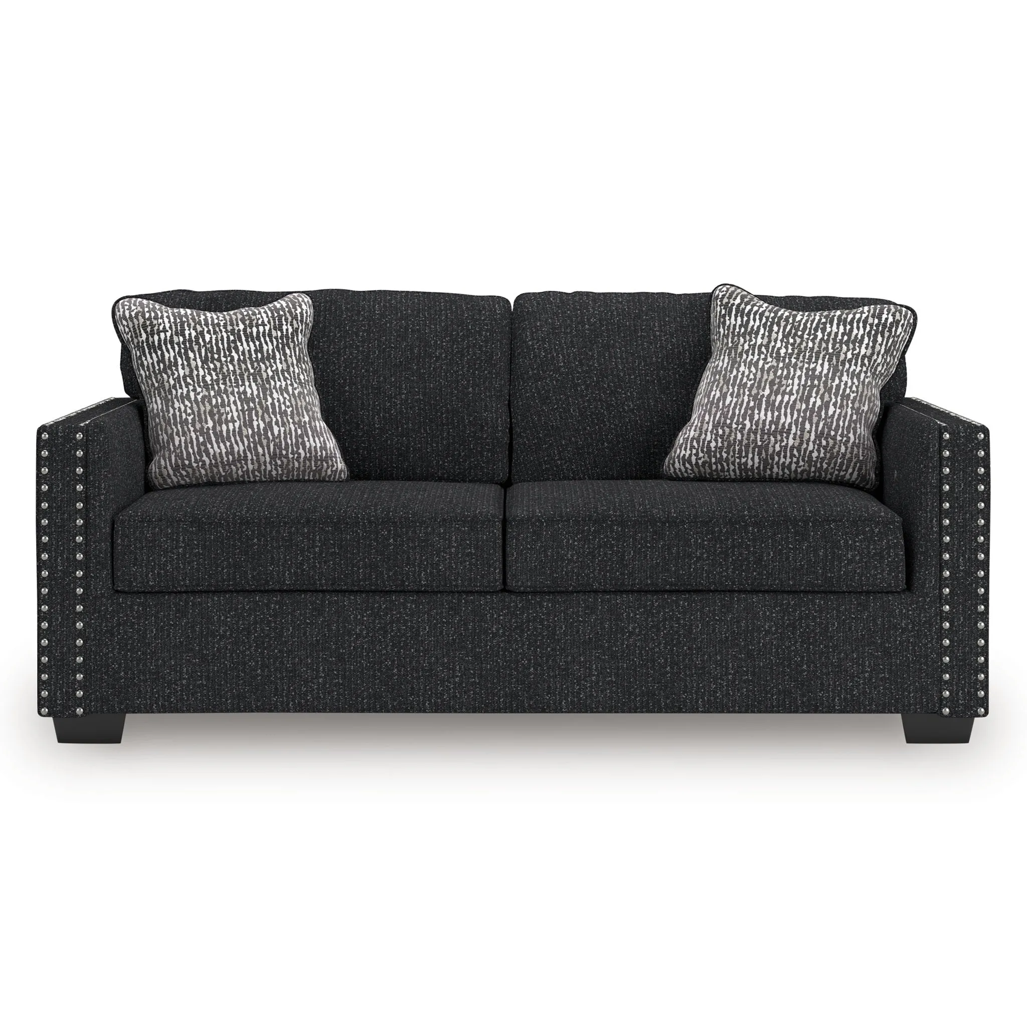 Jasmine Peaks Coal Sofa and Loveseat - Image 3