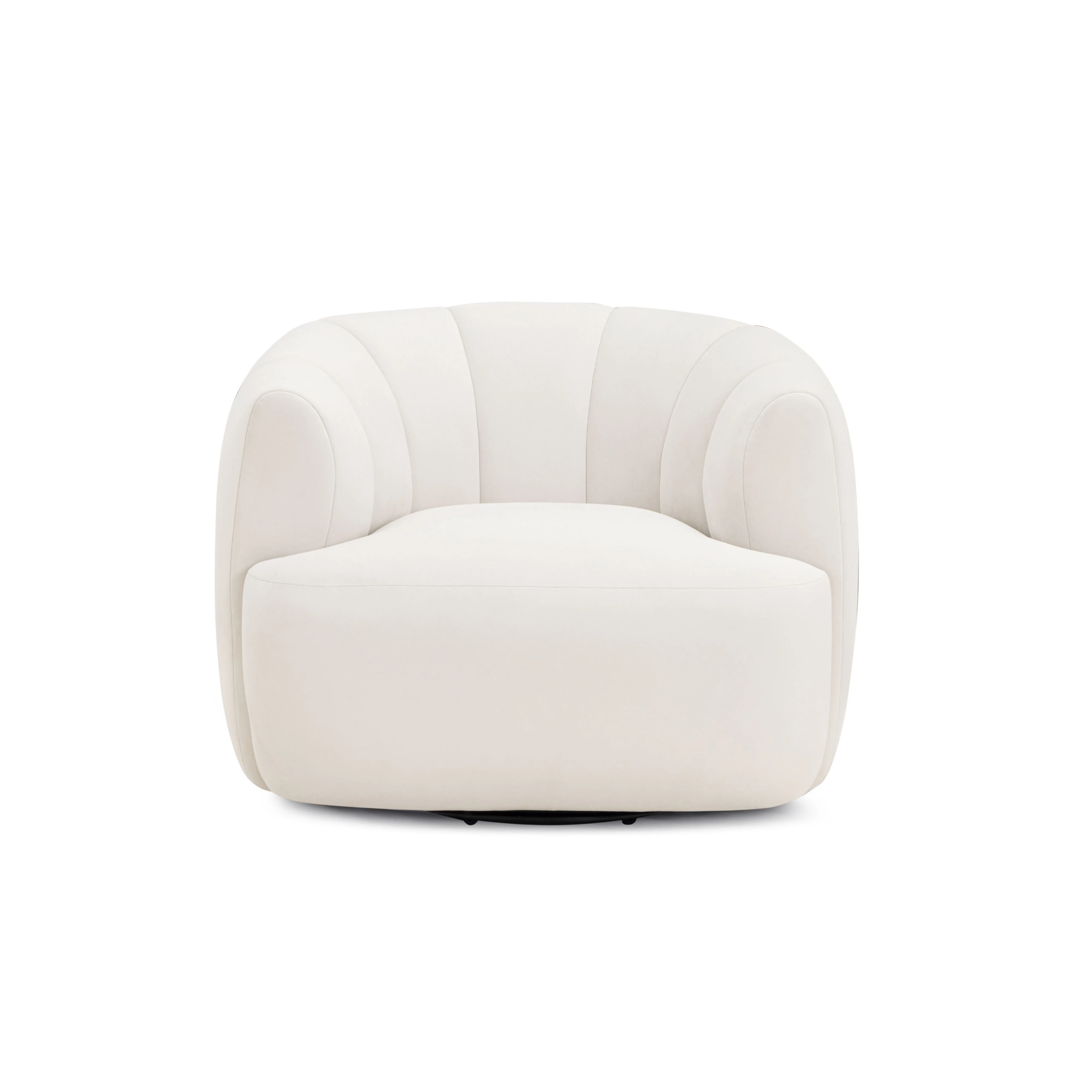 Jasmine Performance Velvet Swivel Accent Chair - Image 10