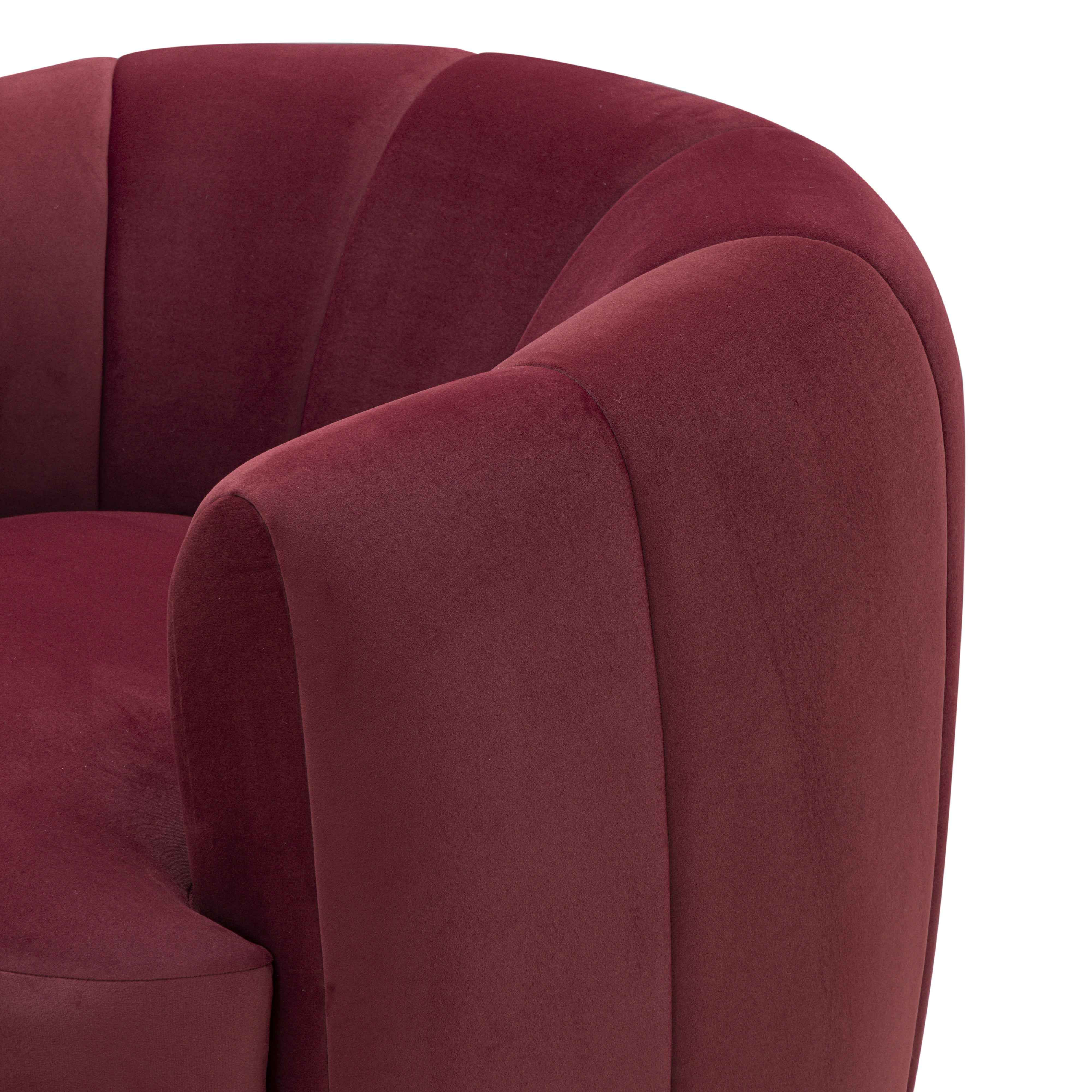 Jasmine Performance Velvet Swivel Accent Chair - Image 5
