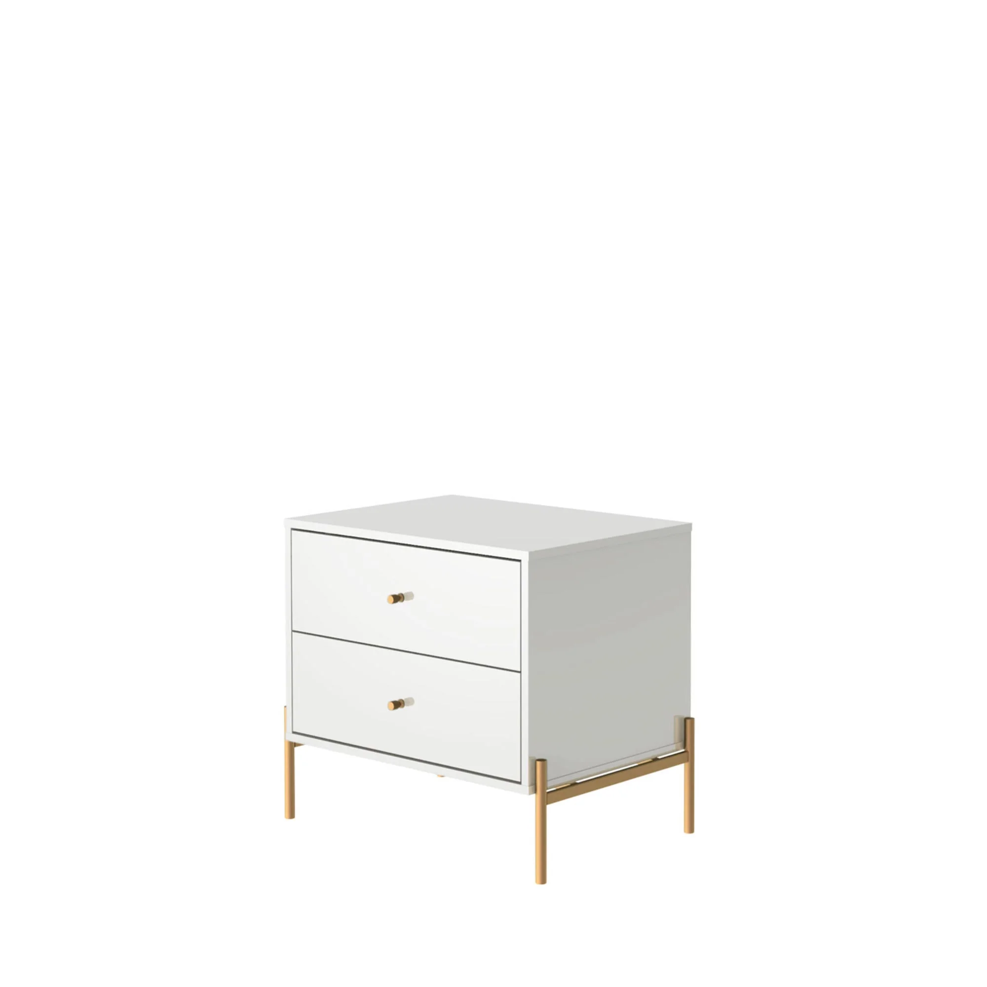 Jasper Nightstand in White Gloss (set of 2) - Image 6