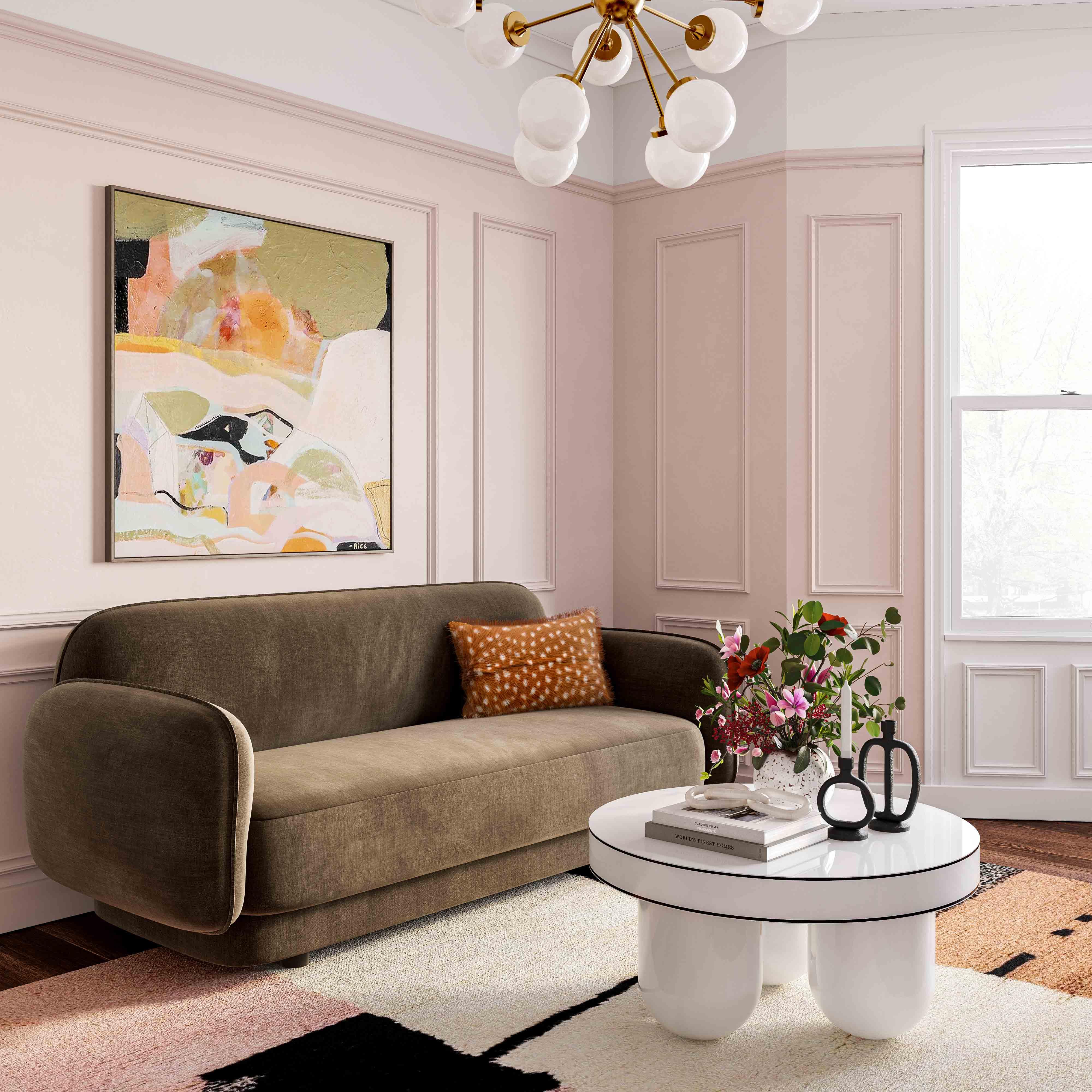 Jasper White Glossy Coffee Table - Image 2