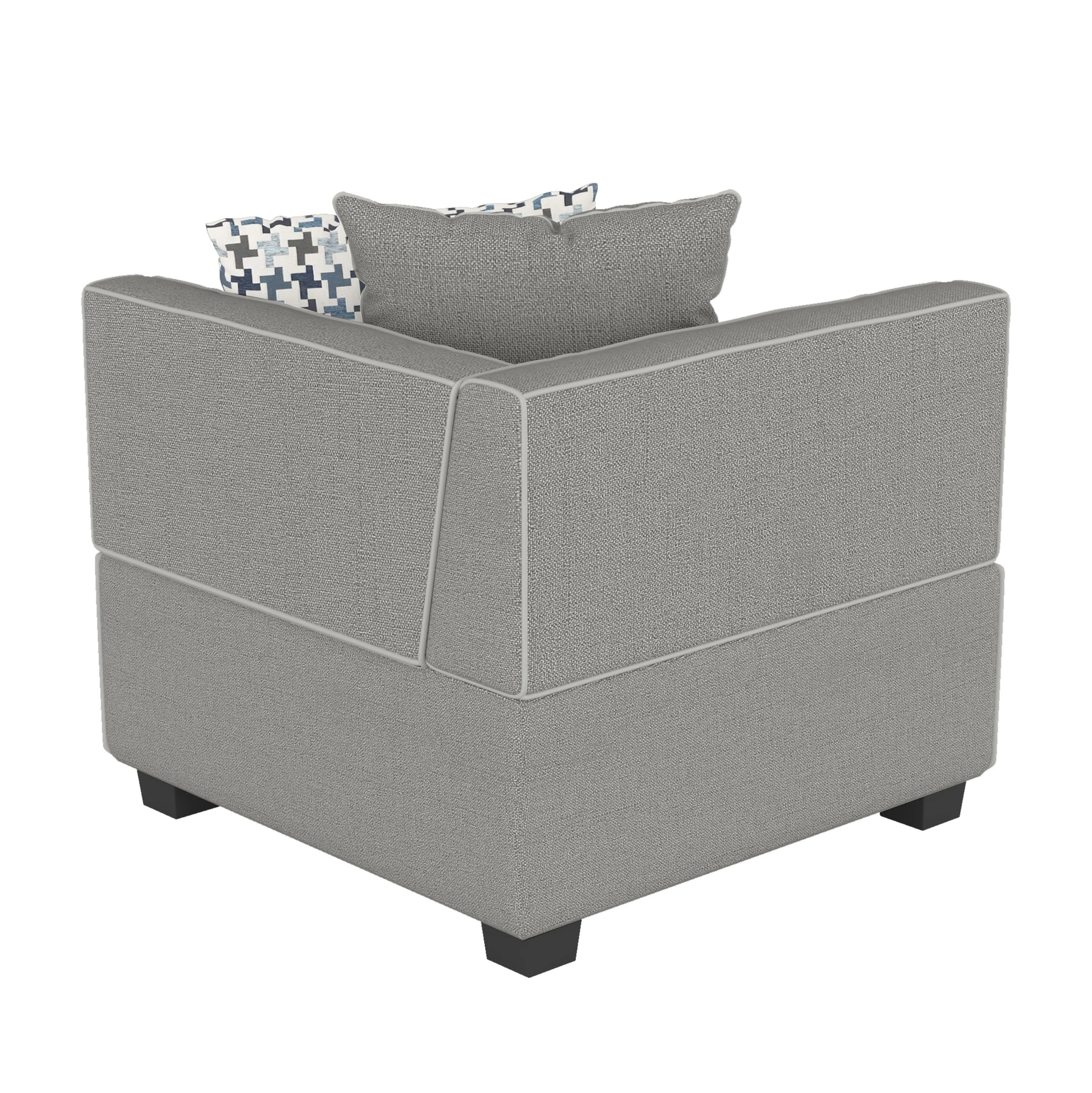Jayilin Gray 4-Piece Modular Sectional - Image 6