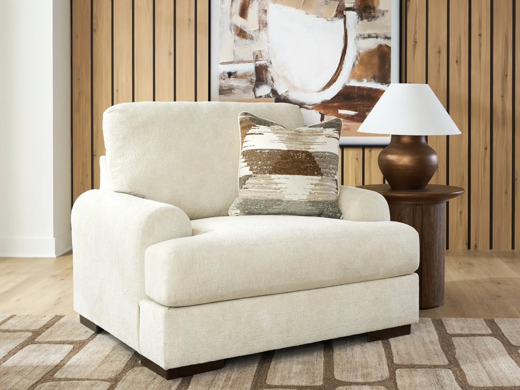 Jayne Park Sand Oversized Chair - Image 6