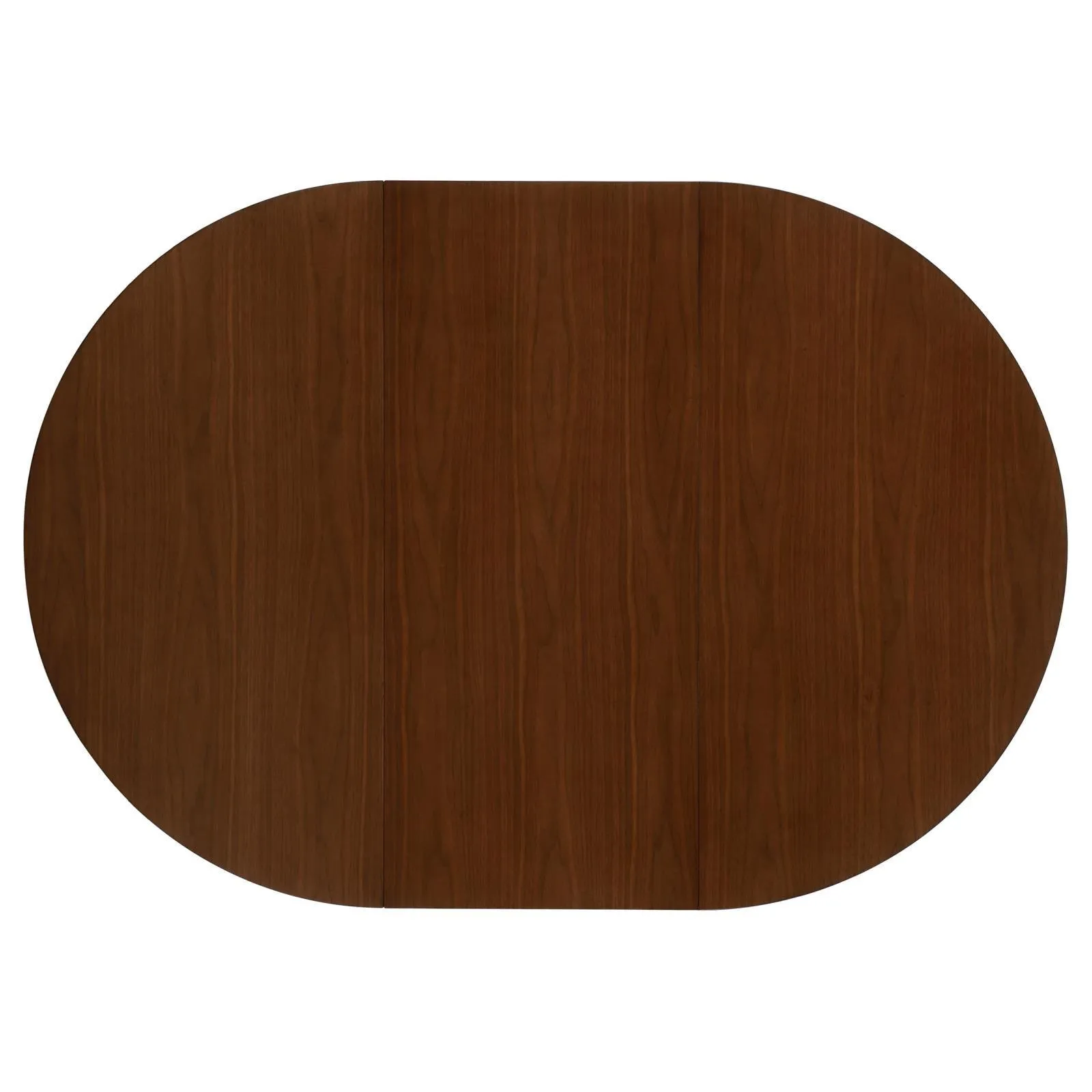Jedda Dark Walnut/Black 5-piece Oval Dining Table Set - Image 9