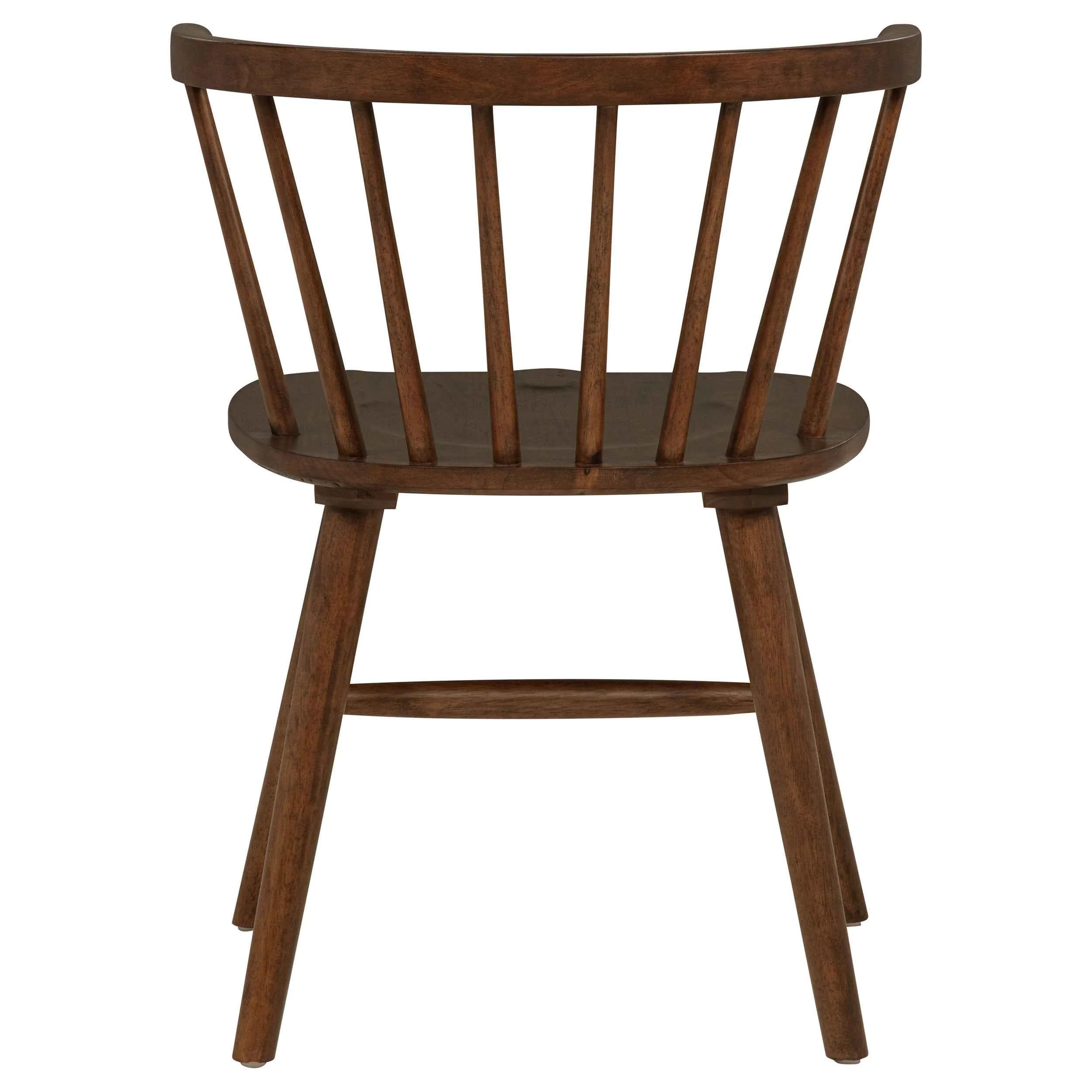 Jeffries Walnut Windsor Wood Dining Side Chair (Set of 2) - Image 8