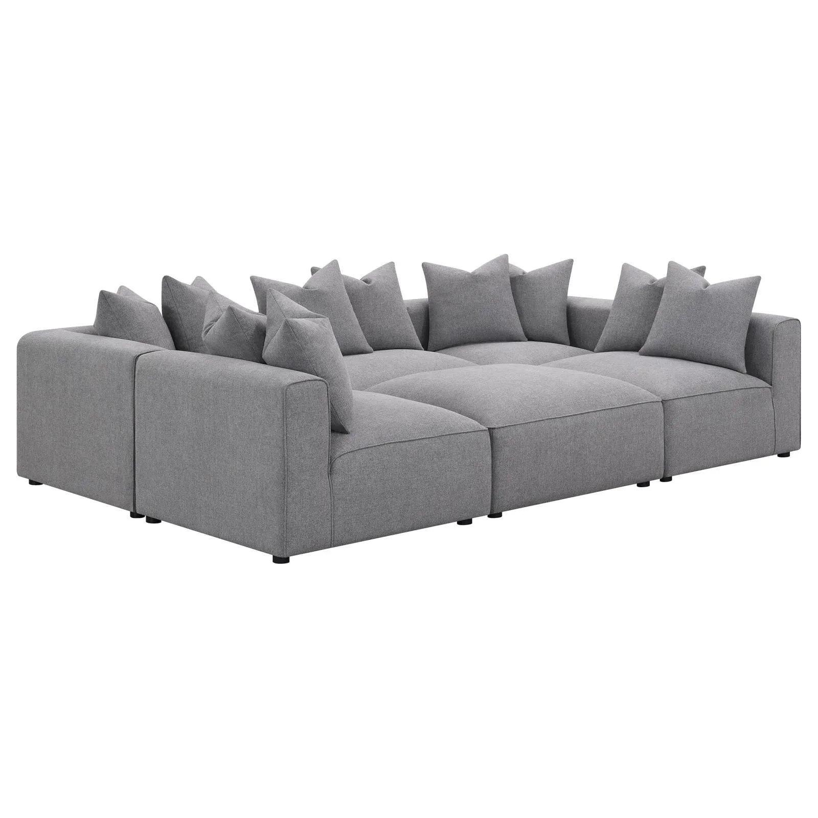 Jennifer Gray 6-Piece Tight Seat Modular Sectional - Image 7