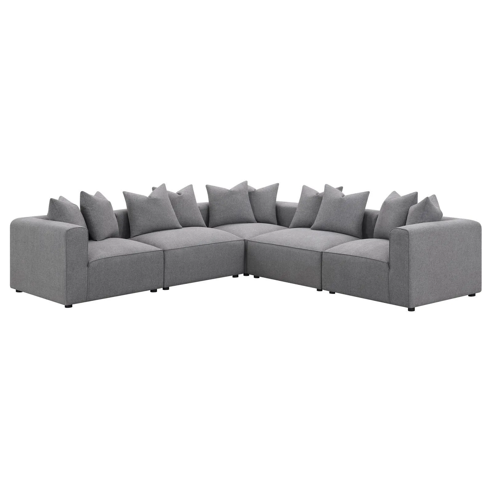 Jennifer Gray Tight Seat Armless Chair - Image 13