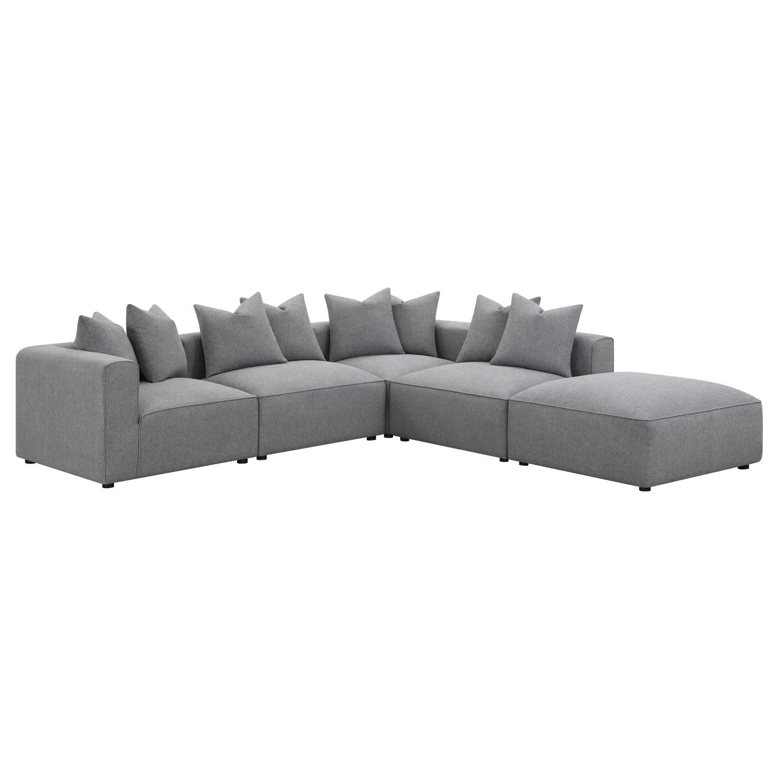 Jennifer Gray Tight Seat Armless Chair - Image 14
